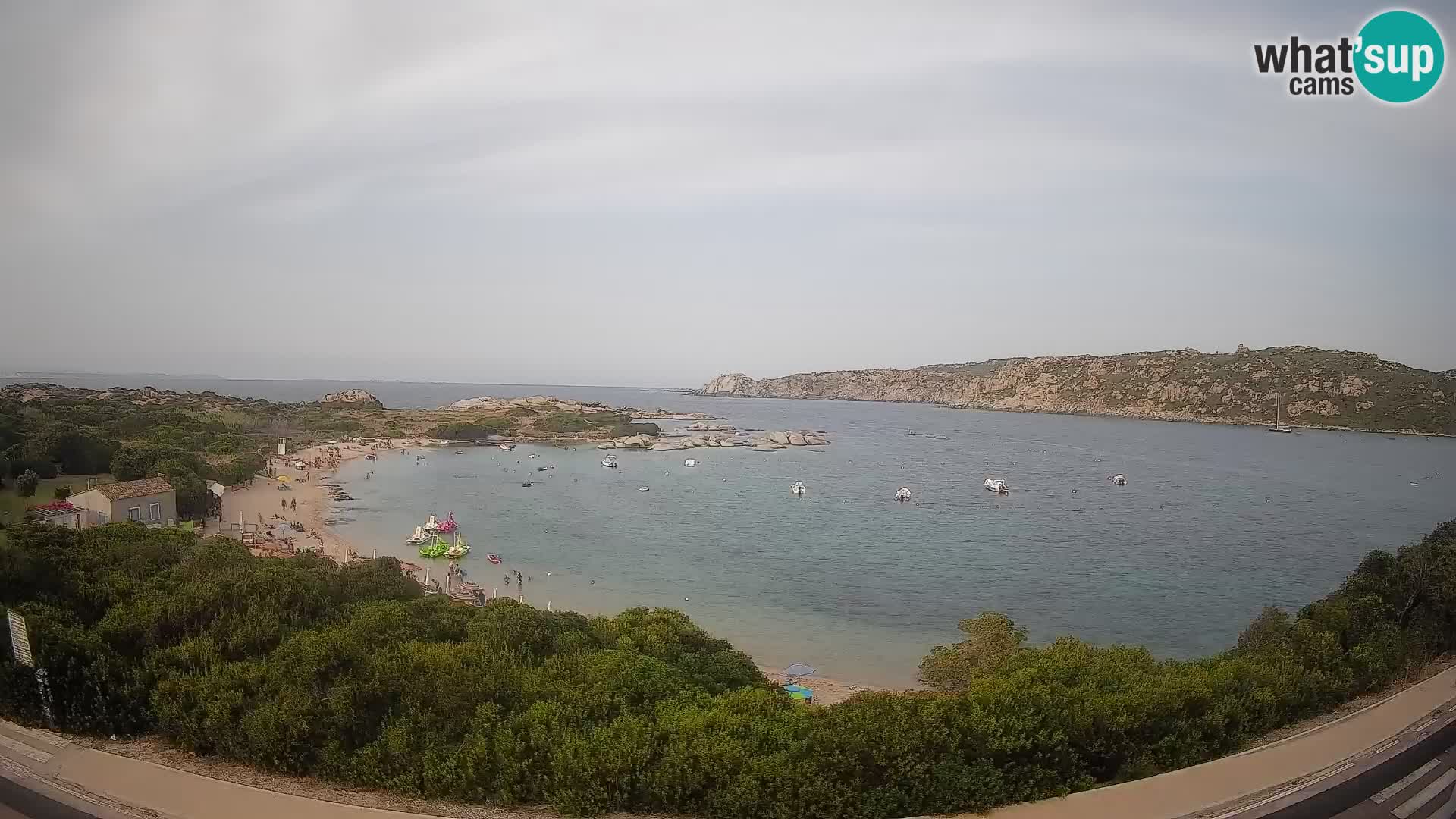 Webcam Rena di Levante – Live View from Capo Testa