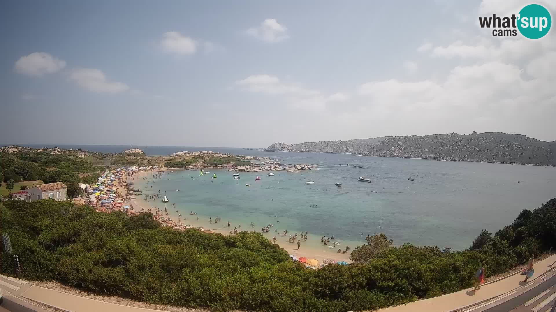 Webcam Rena di Levante – Live View from Capo Testa