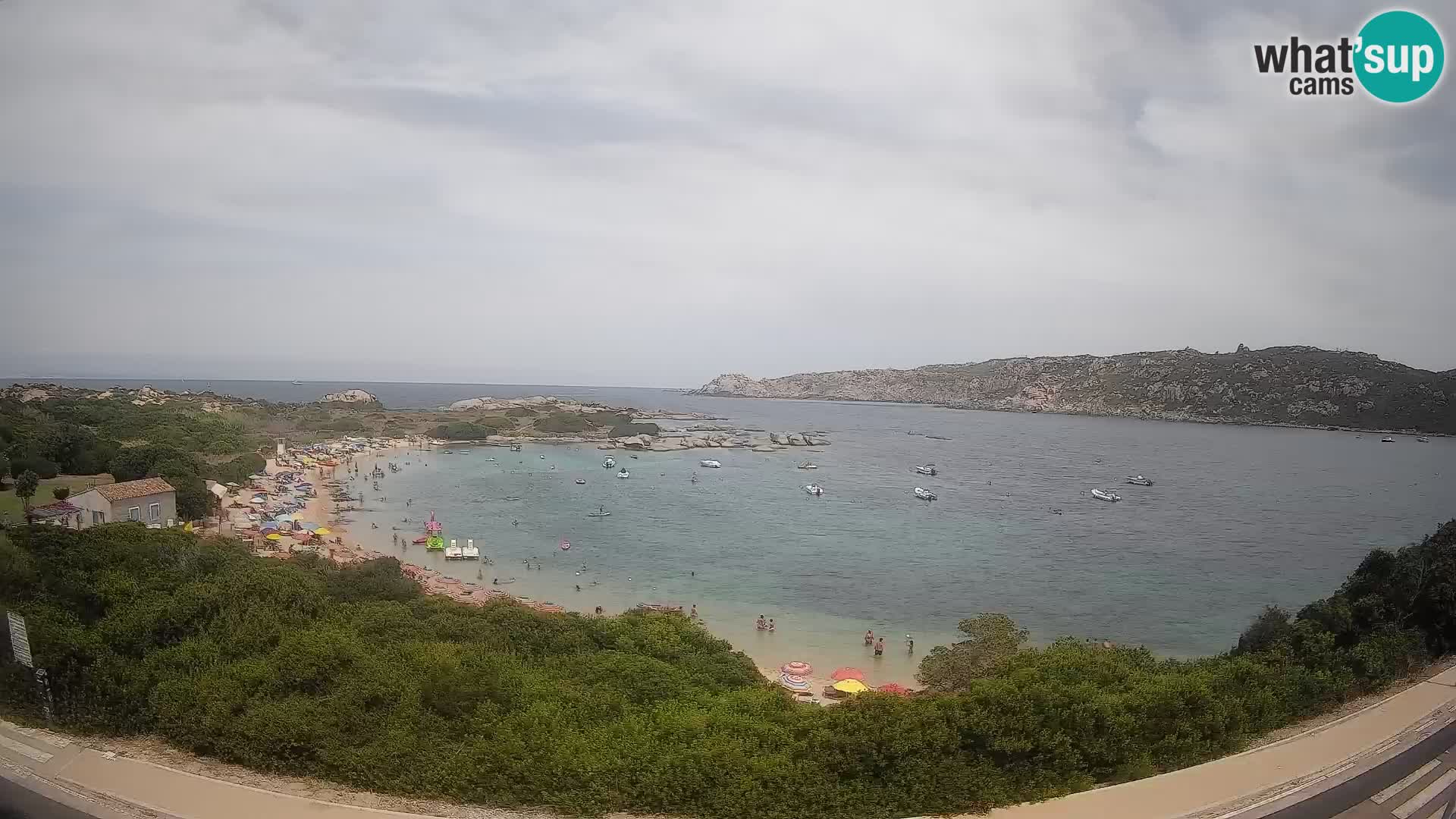 Webcam Rena di Levante – Live View from Capo Testa