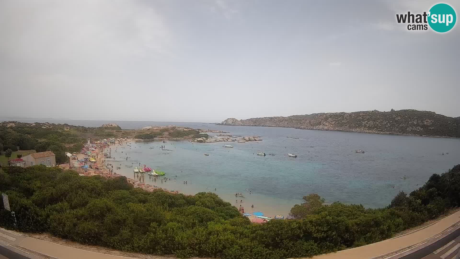 Spletna kamera Rena di Levante – Pogled v živo na Capo Testa