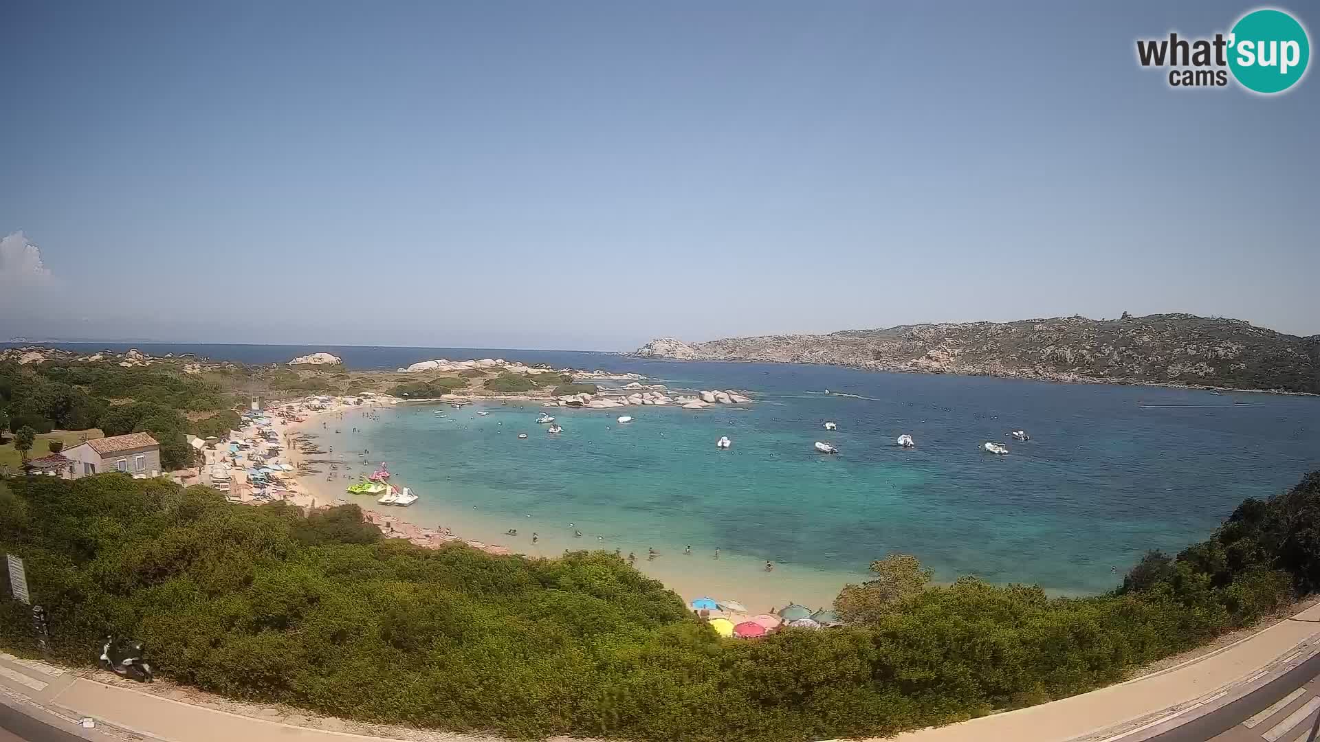 Webcam Rena di Levante – Vista en directo desde Capo Testa