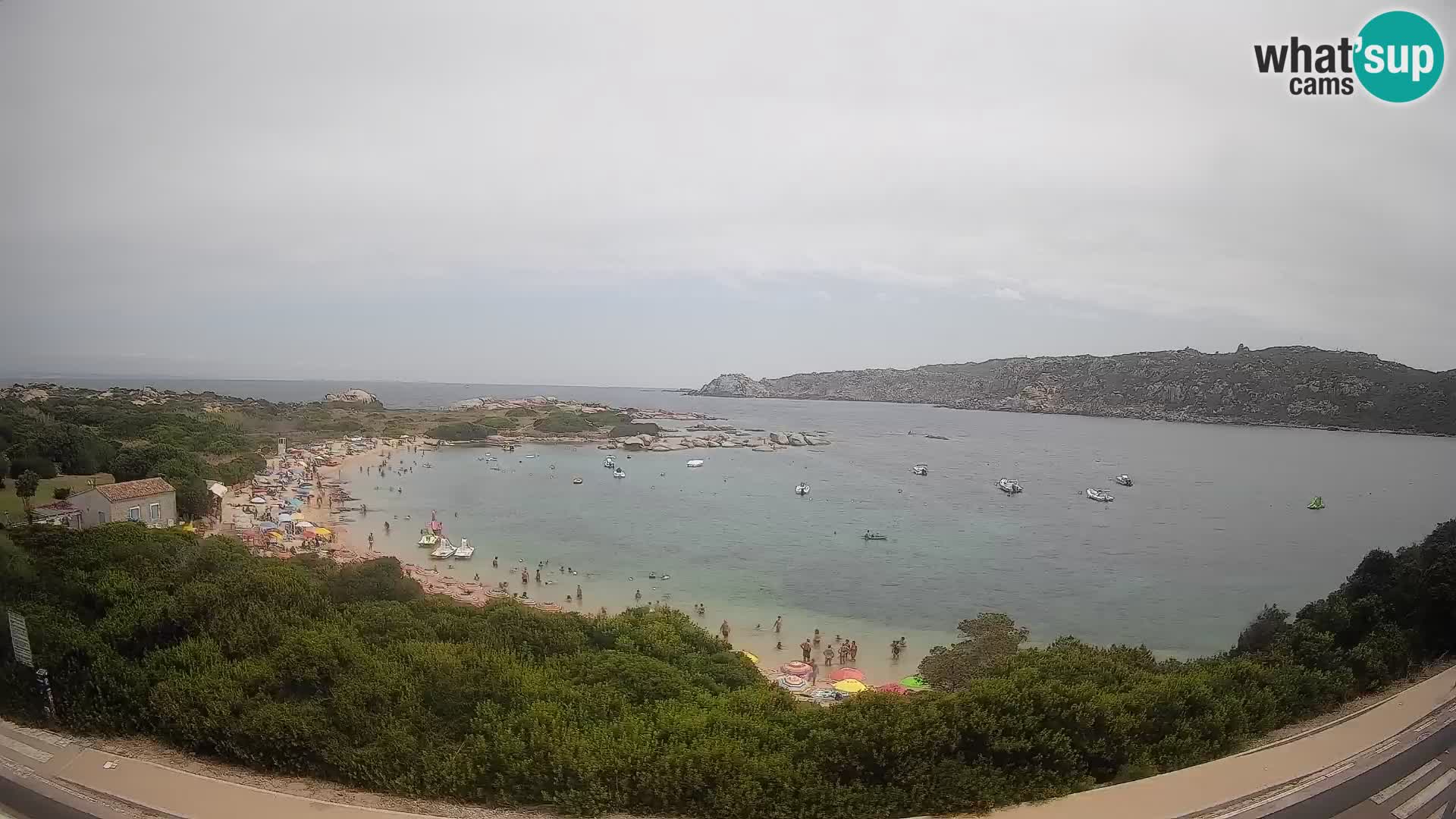 Spletna kamera Rena di Levante – Pogled v živo na Capo Testa