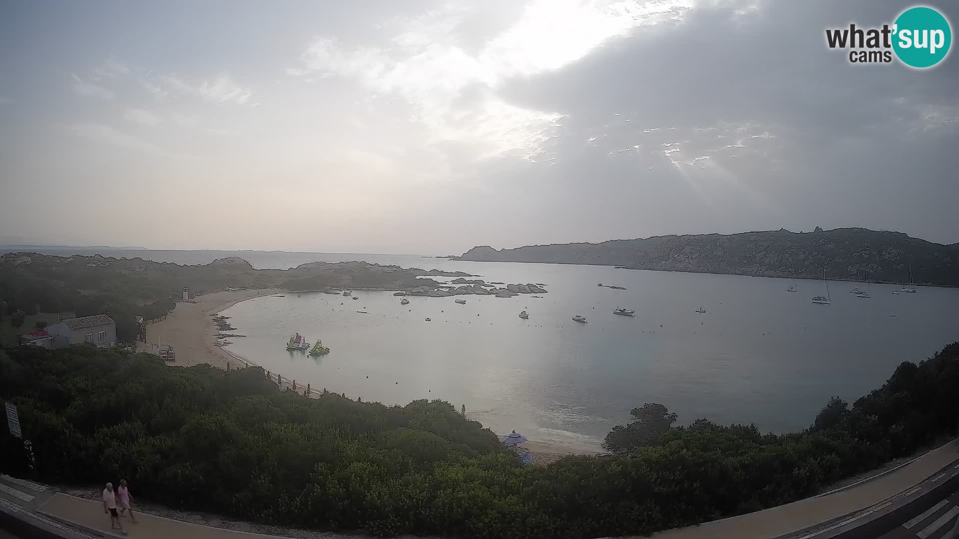 Webcam Rena di Levante – Live View from Capo Testa