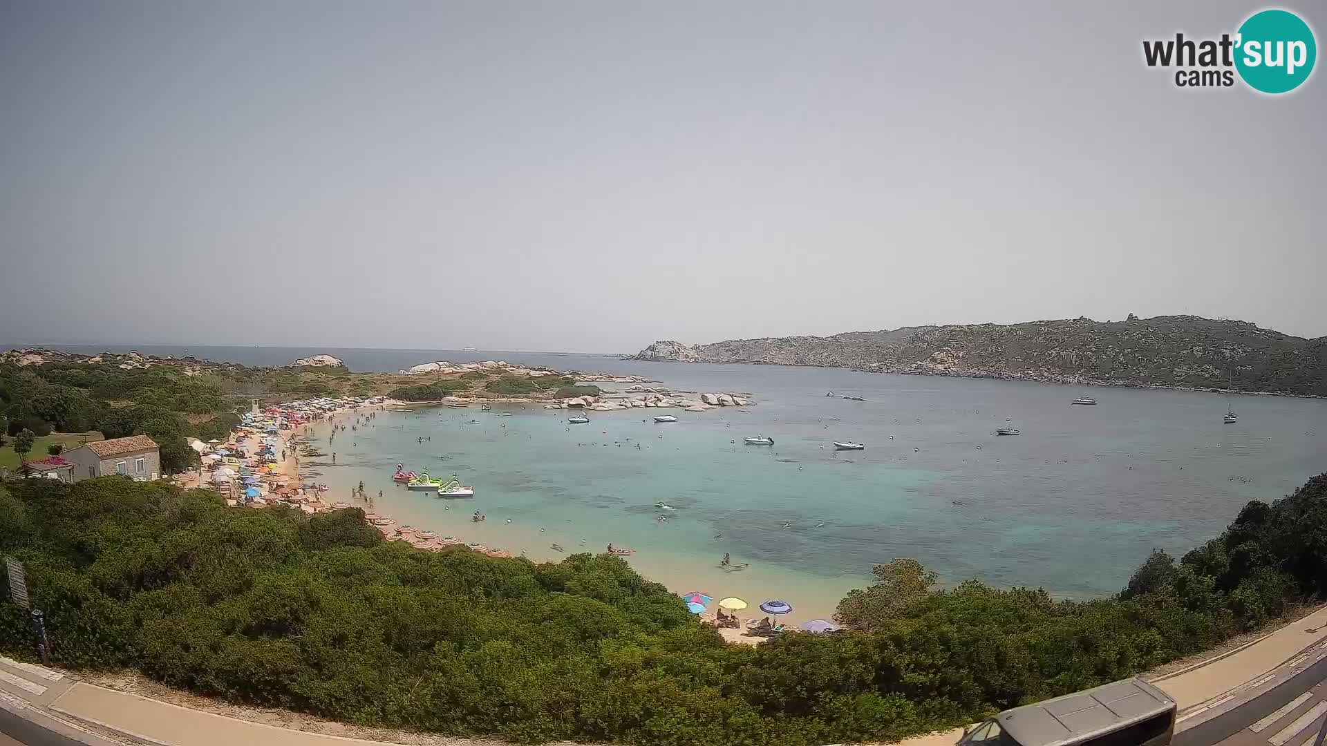 Webcam Rena di Levante – Live View from Capo Testa