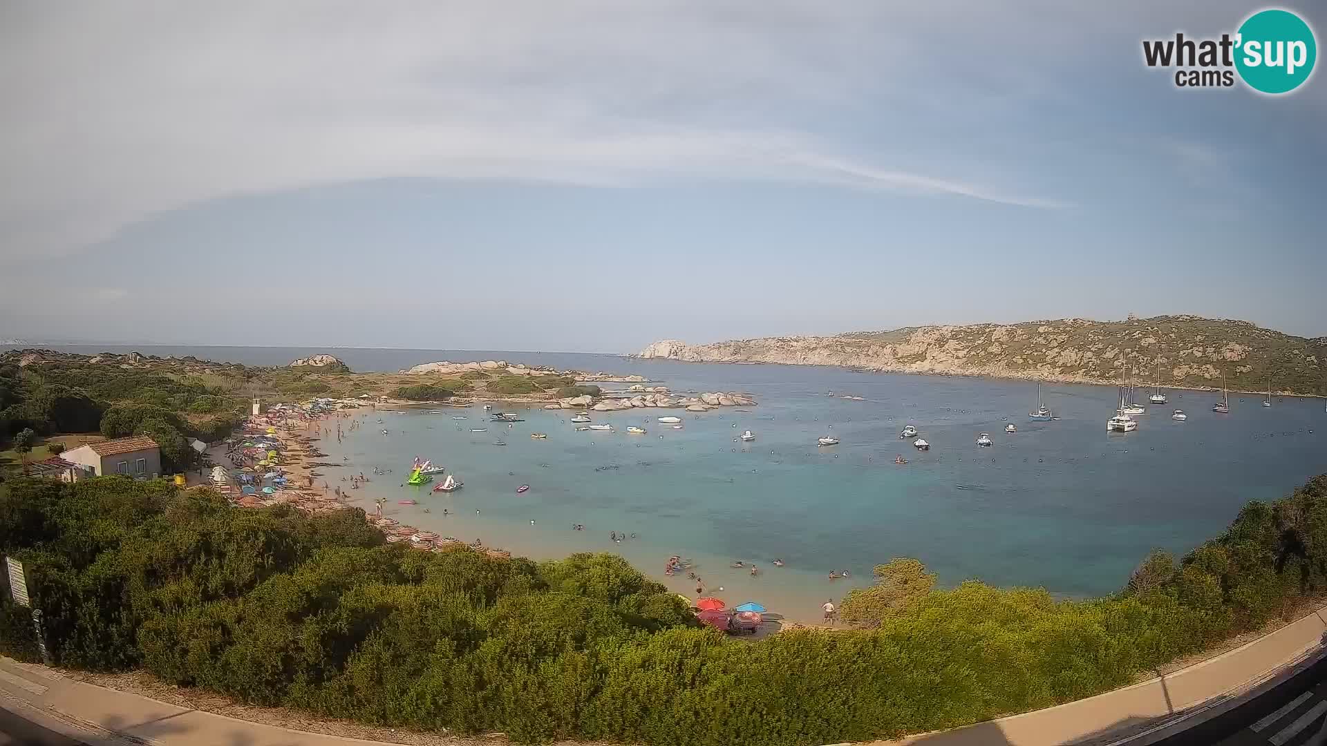 Webcam Rena di Levante – Live View from Capo Testa