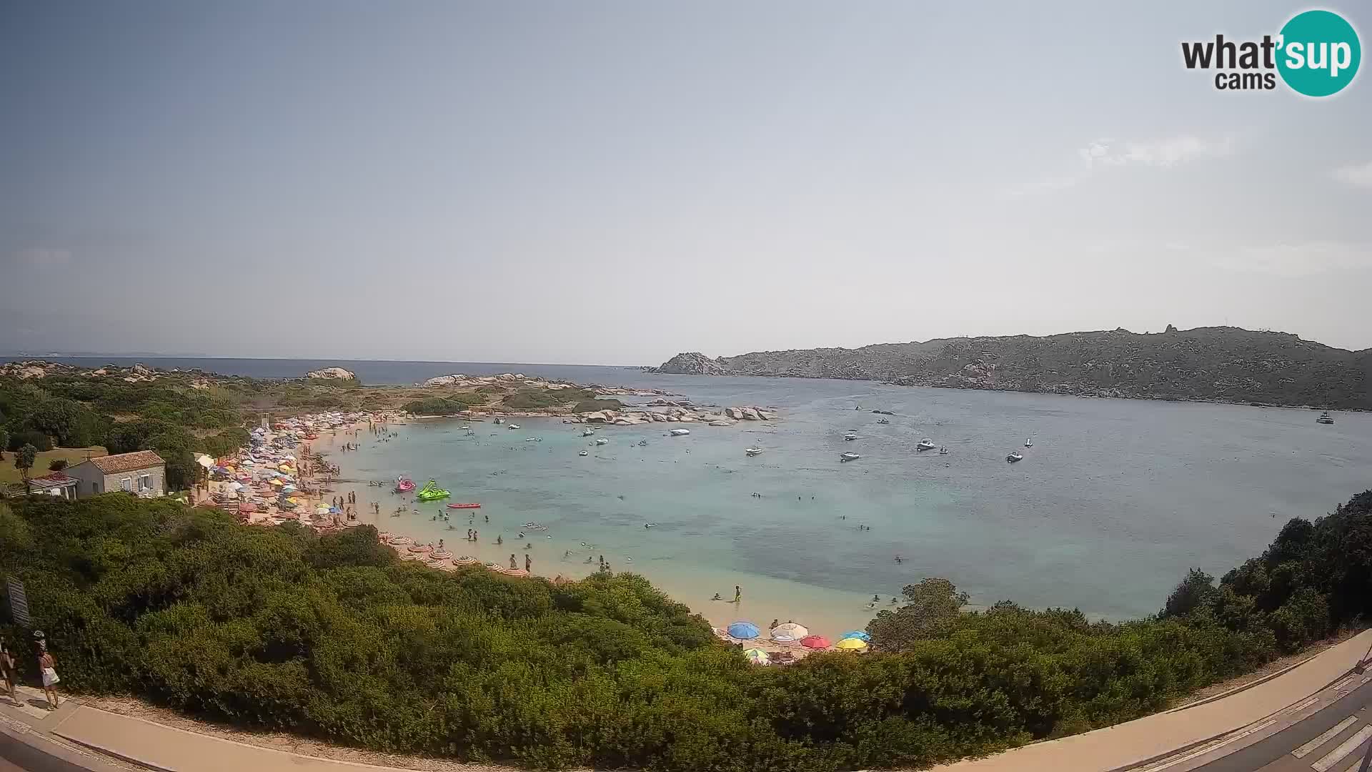 Webcam Rena di Levante – Live View from Capo Testa