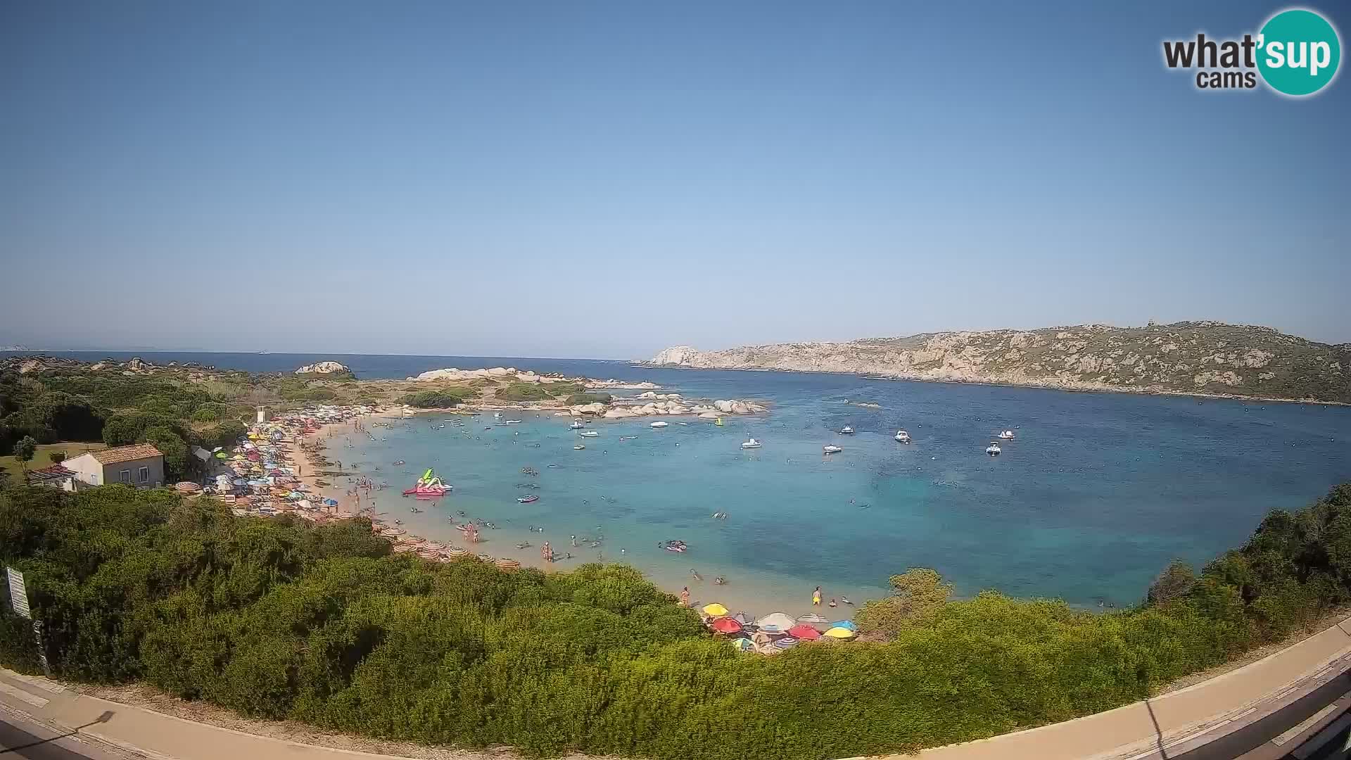 Webcam Rena di Levante – Vue en direct depuis Capo Testa