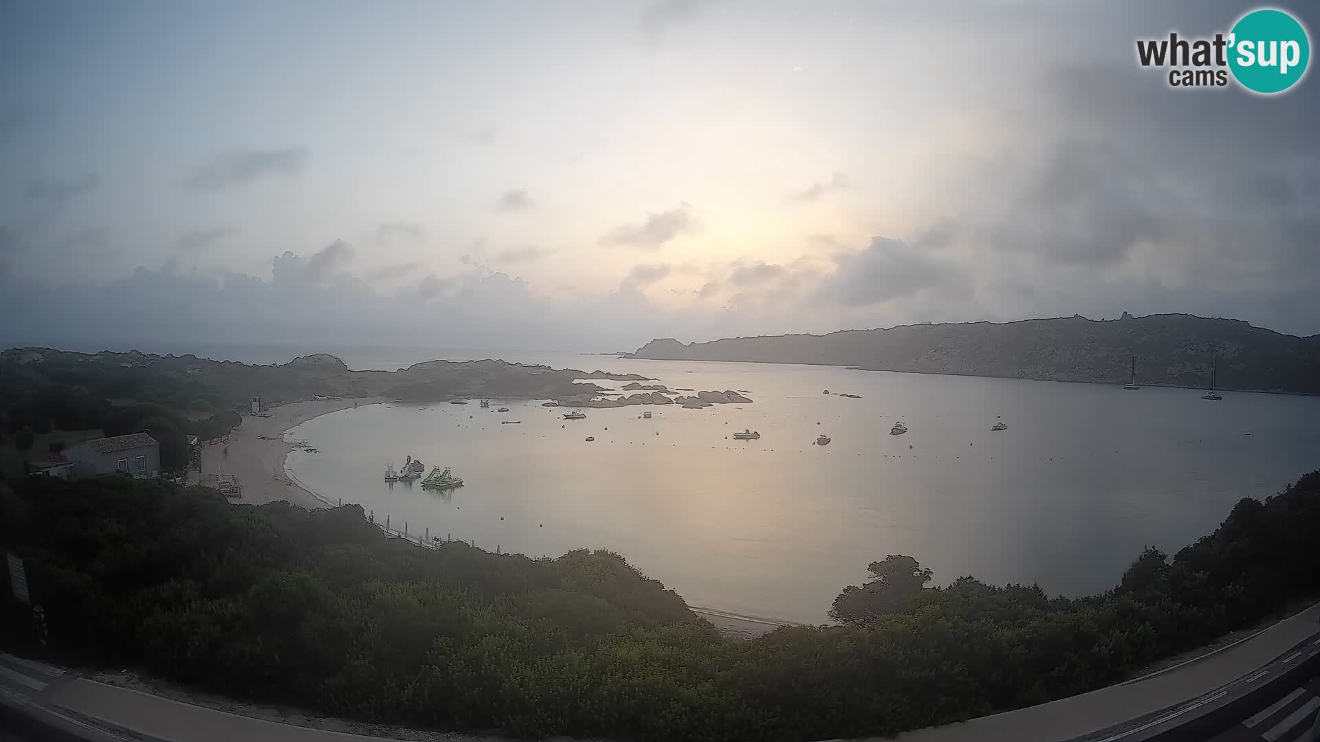 Webcam Rena di Levante – Live View from Capo Testa