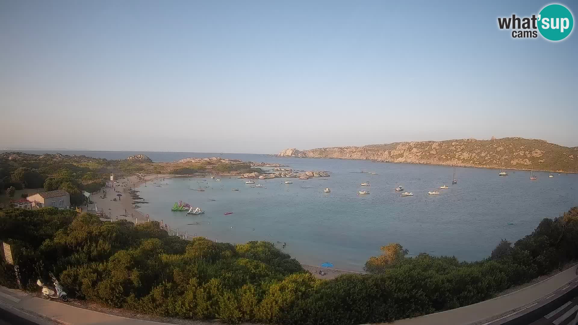 Webcam Rena di Levante – Live View from Capo Testa