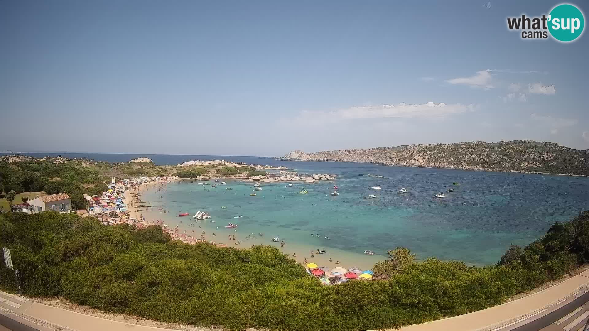 Webcam Rena di Levante – Vue en direct depuis Capo Testa
