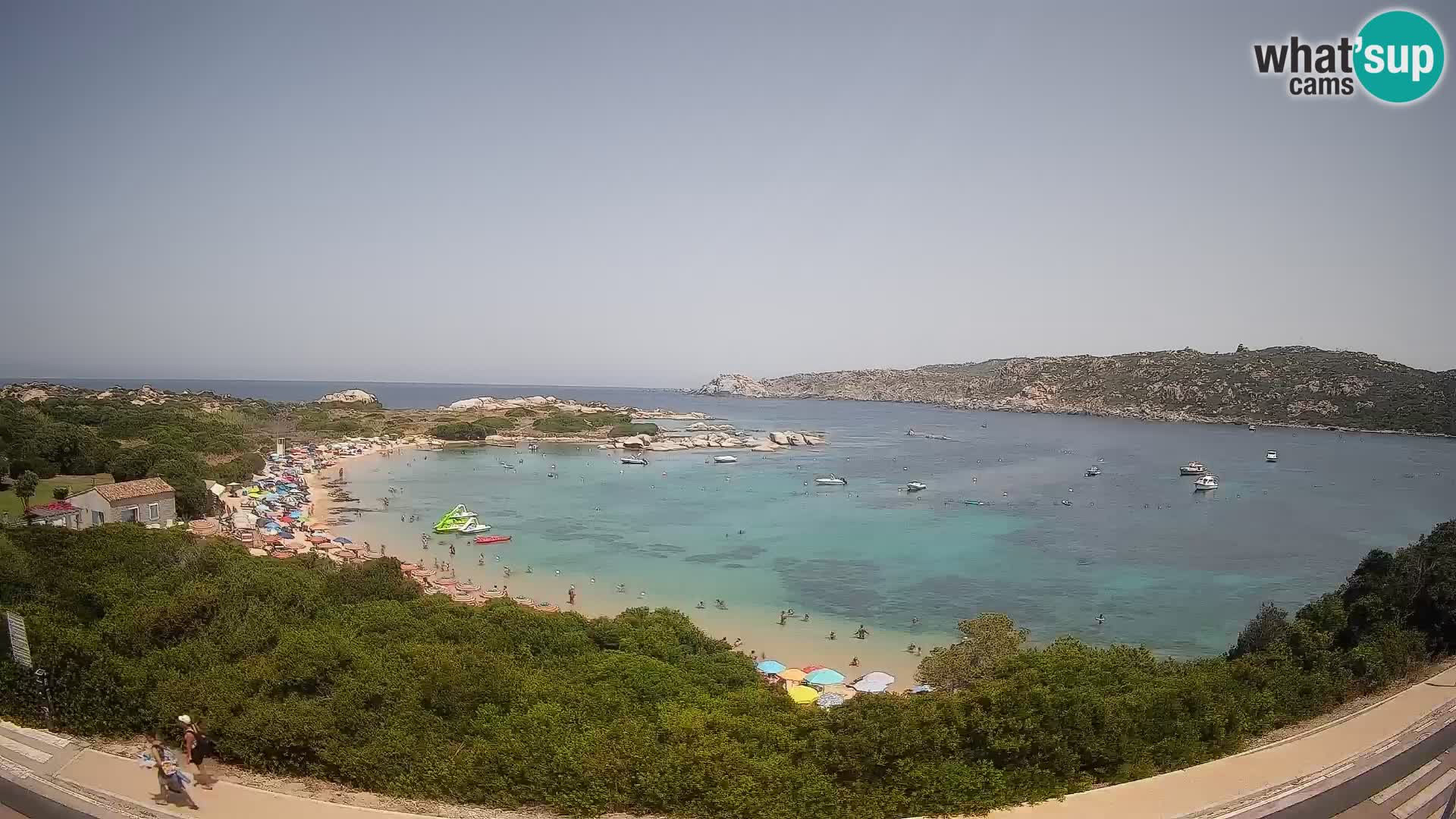 Webcam Rena di Levante – Live View from Capo Testa