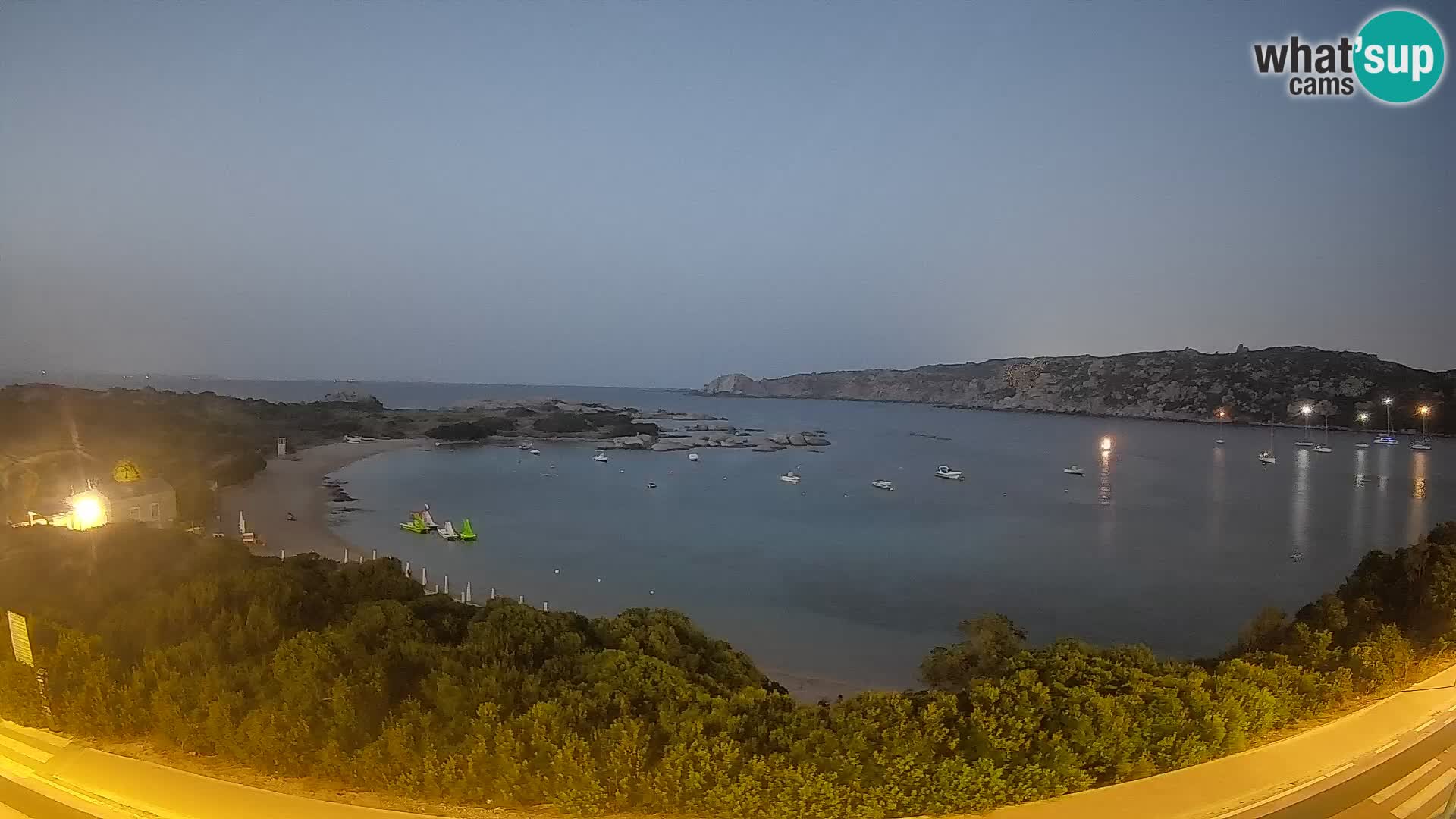 Spletna kamera Rena di Levante – Pogled v živo na Capo Testa