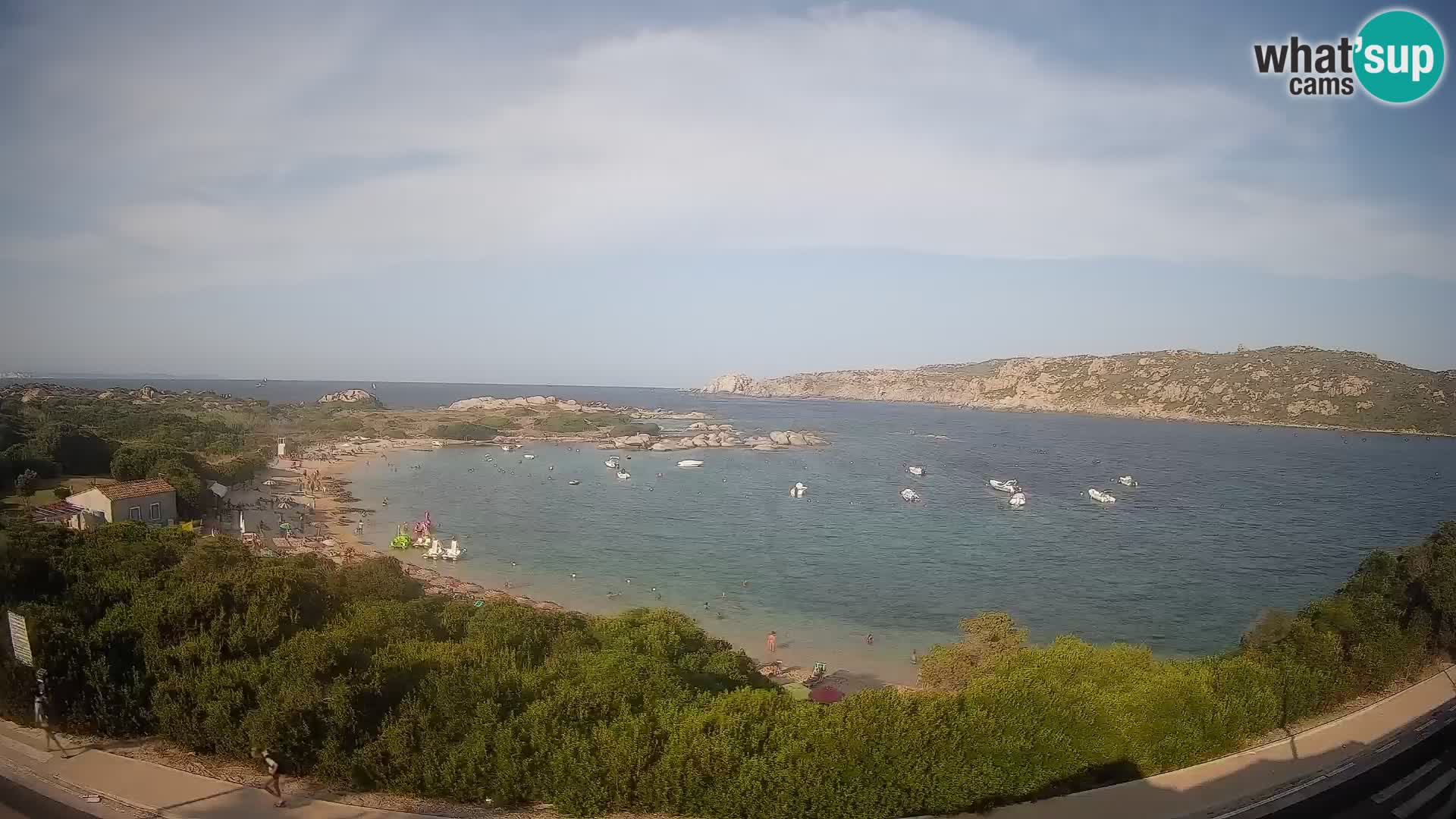 Spletna kamera Rena di Levante – Pogled v živo na Capo Testa