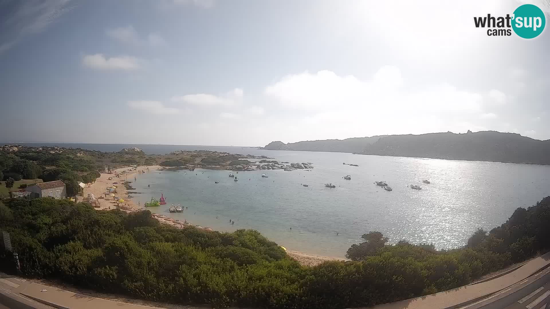 Webcam Rena di Levante – Live View from Capo Testa