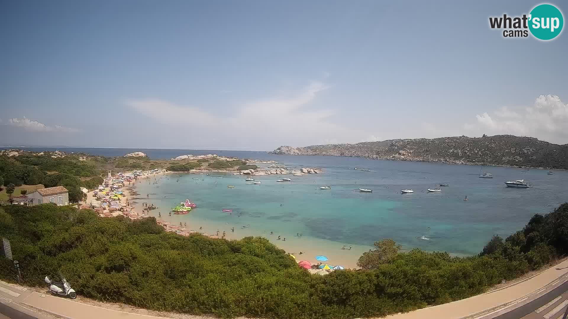 Webcam Rena di Levante – Live View from Capo Testa