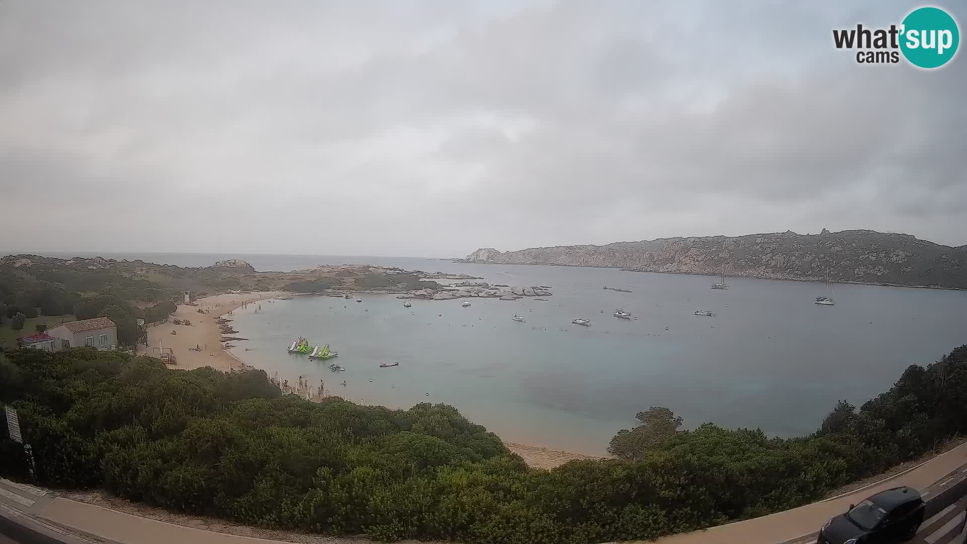 Webcam Rena di Levante – Live View from Capo Testa