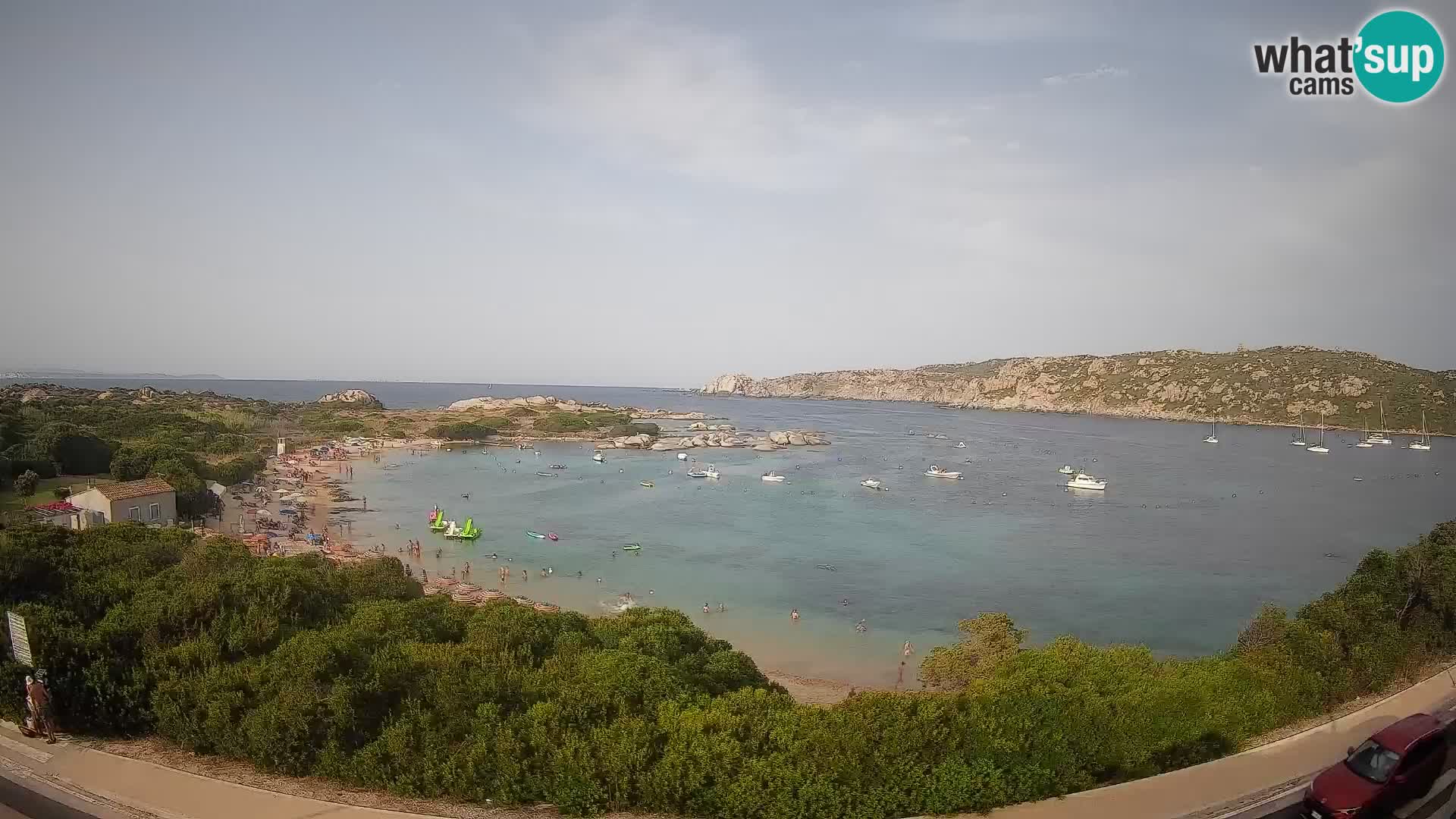 Webcam Rena di Levante – Live View from Capo Testa