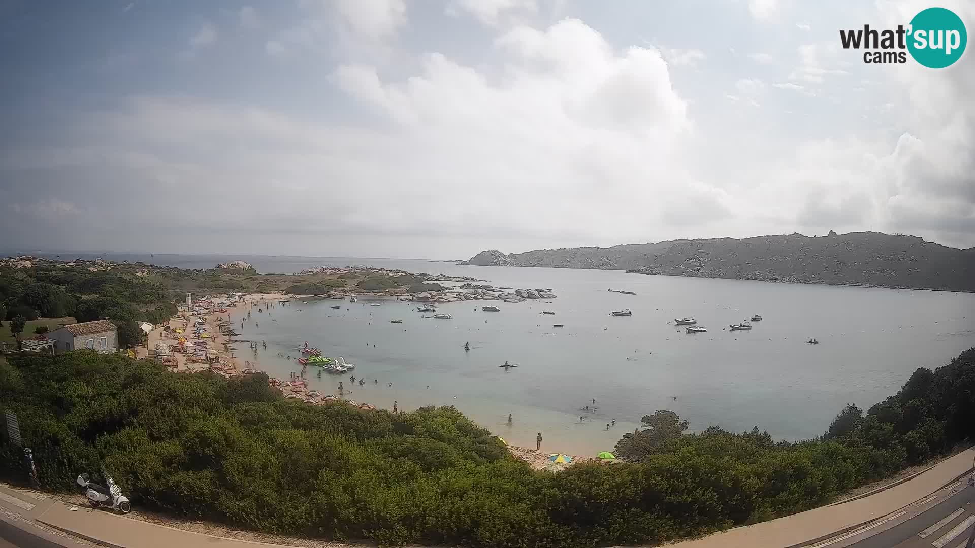 Web kamera Rena di Levante – Pogled uživo s Capo Testa