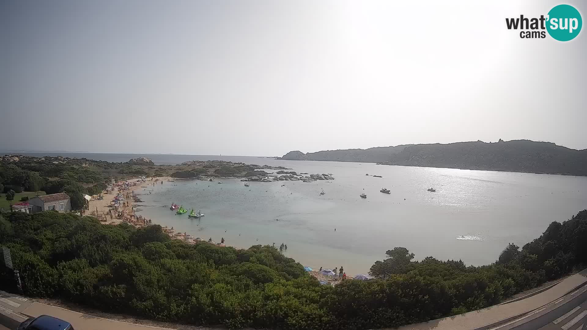 Spletna kamera Rena di Levante – Pogled v živo na Capo Testa
