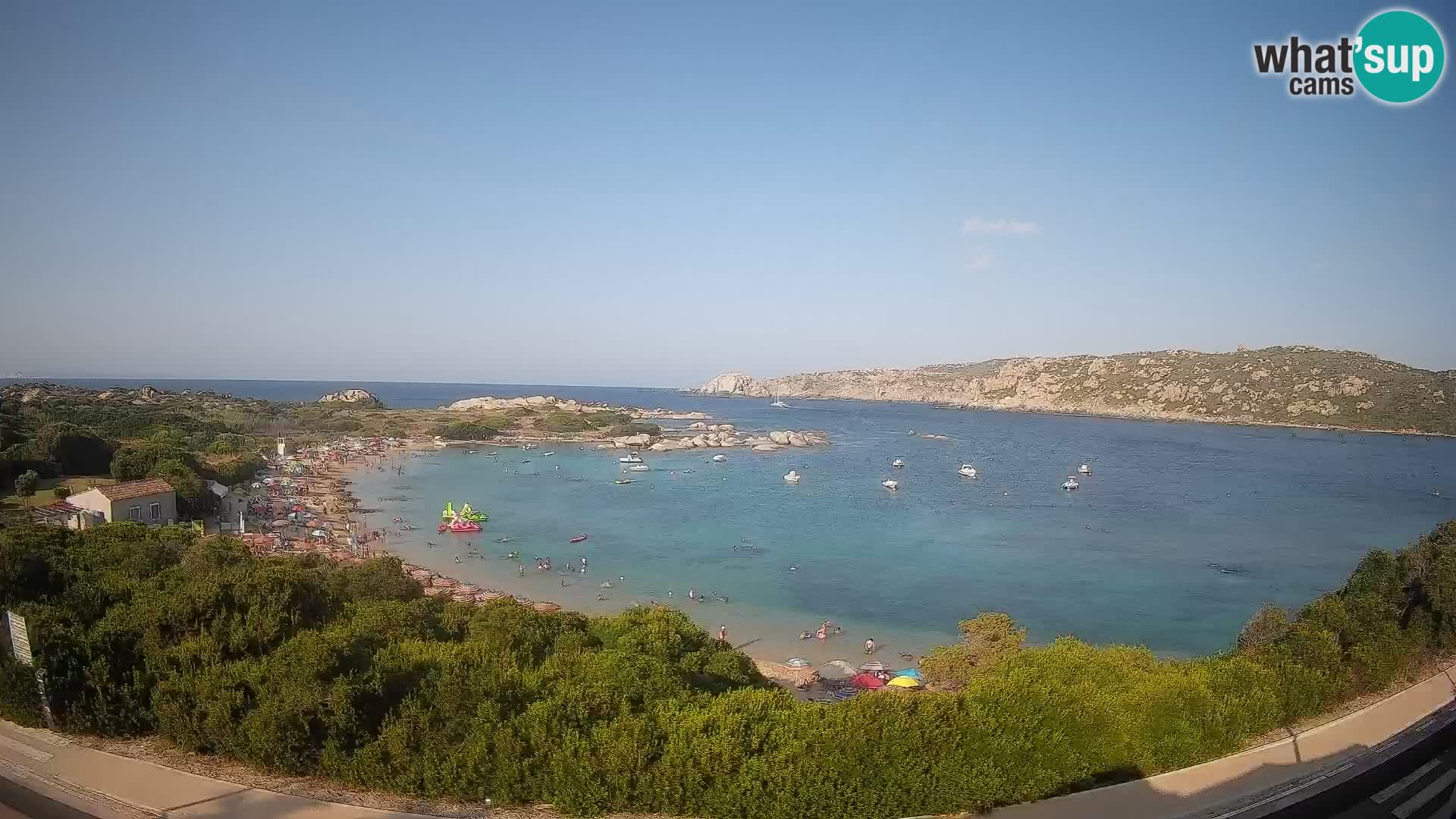 Webcam Rena di Levante – Vista live da Capo Testa