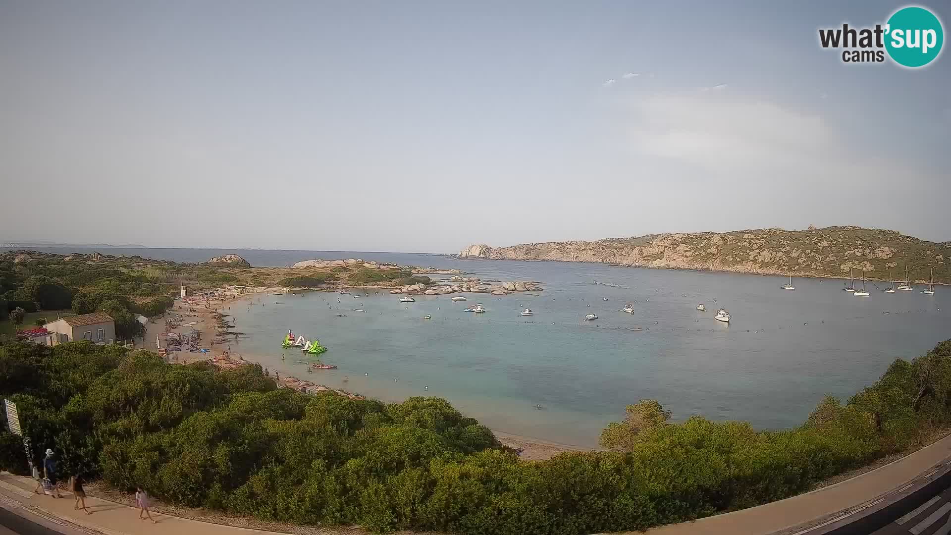 Webcam Rena di Levante – Live View from Capo Testa
