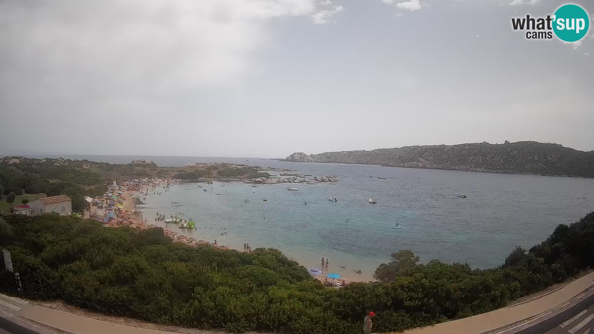 Webcam Rena di Levante – Live View from Capo Testa