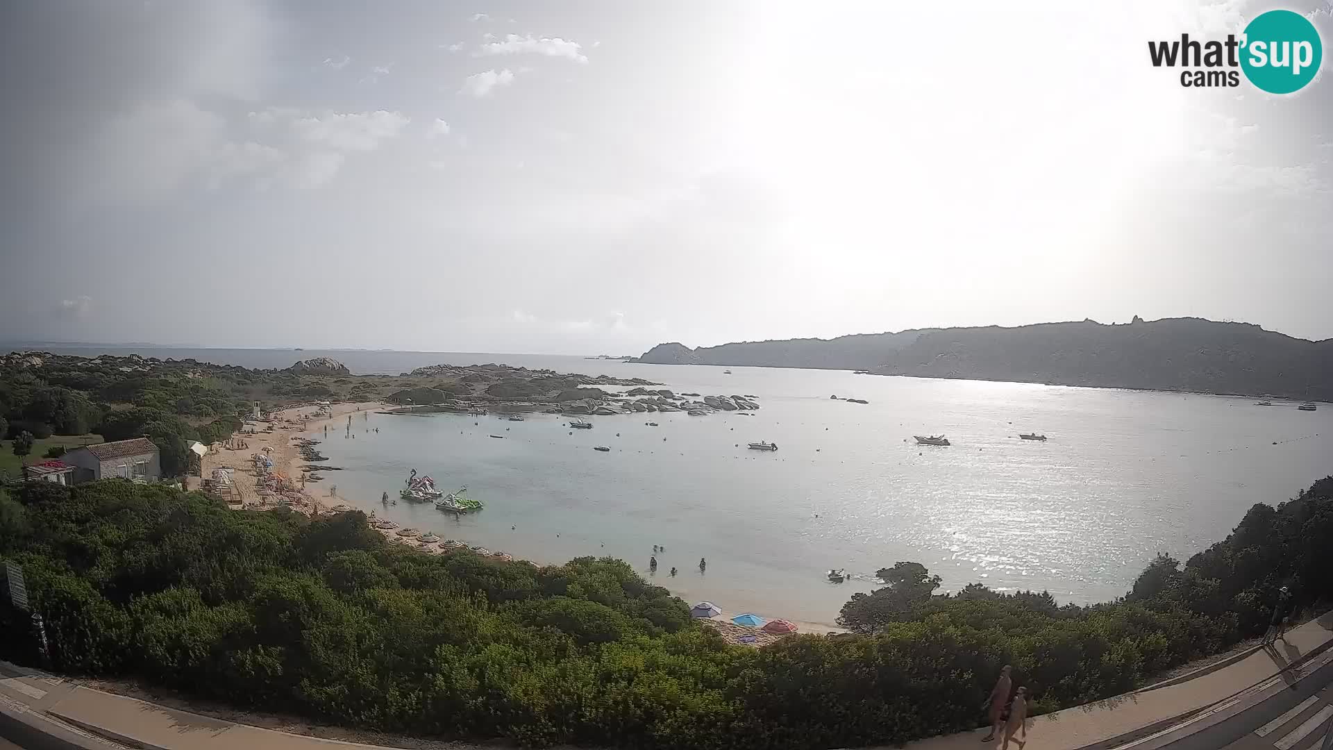 Web kamera Rena di Levante – Pogled uživo s Capo Testa