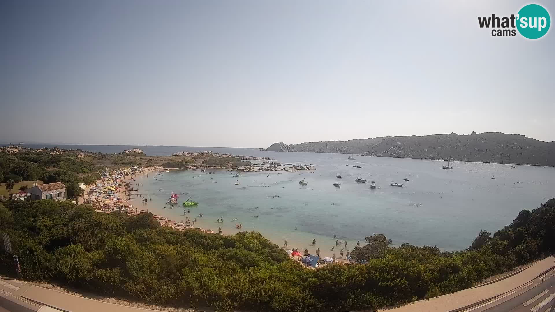 Webcam Rena di Levante – Live View from Capo Testa