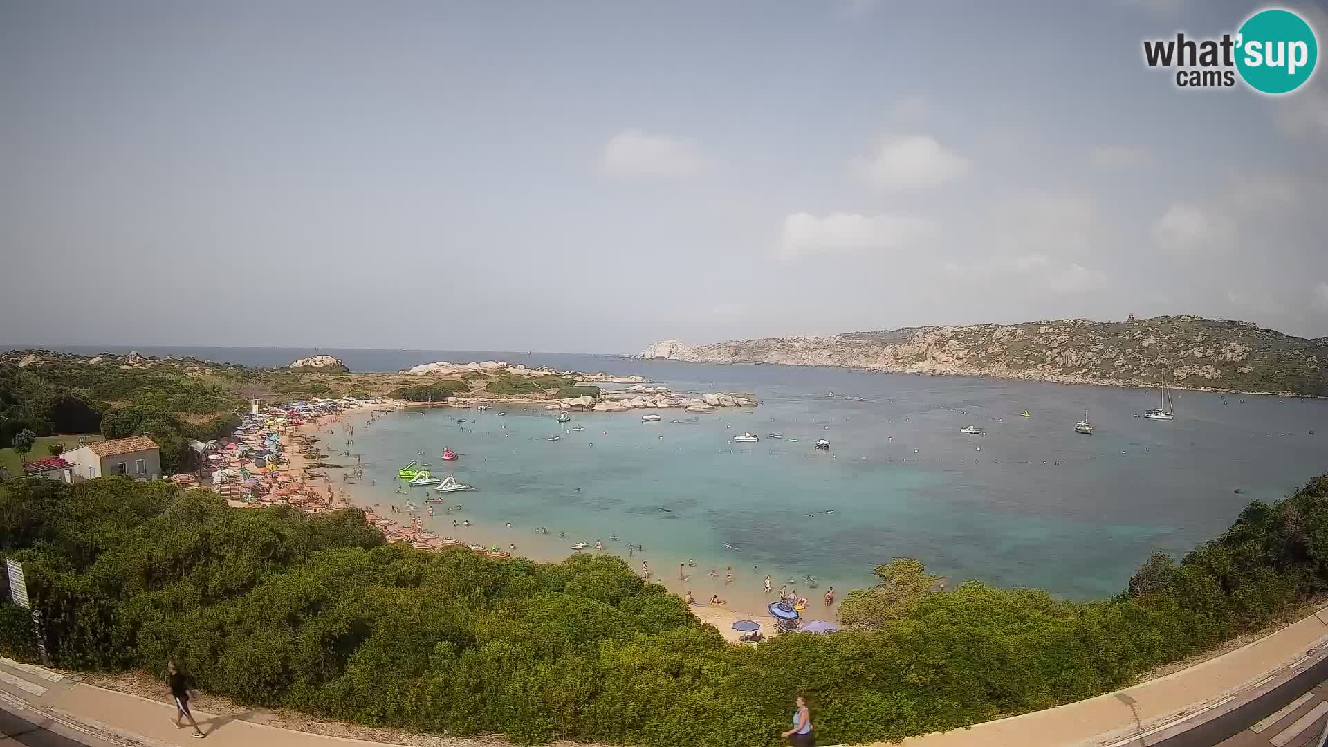 Spletna kamera Rena di Levante – Pogled v živo na Capo Testa