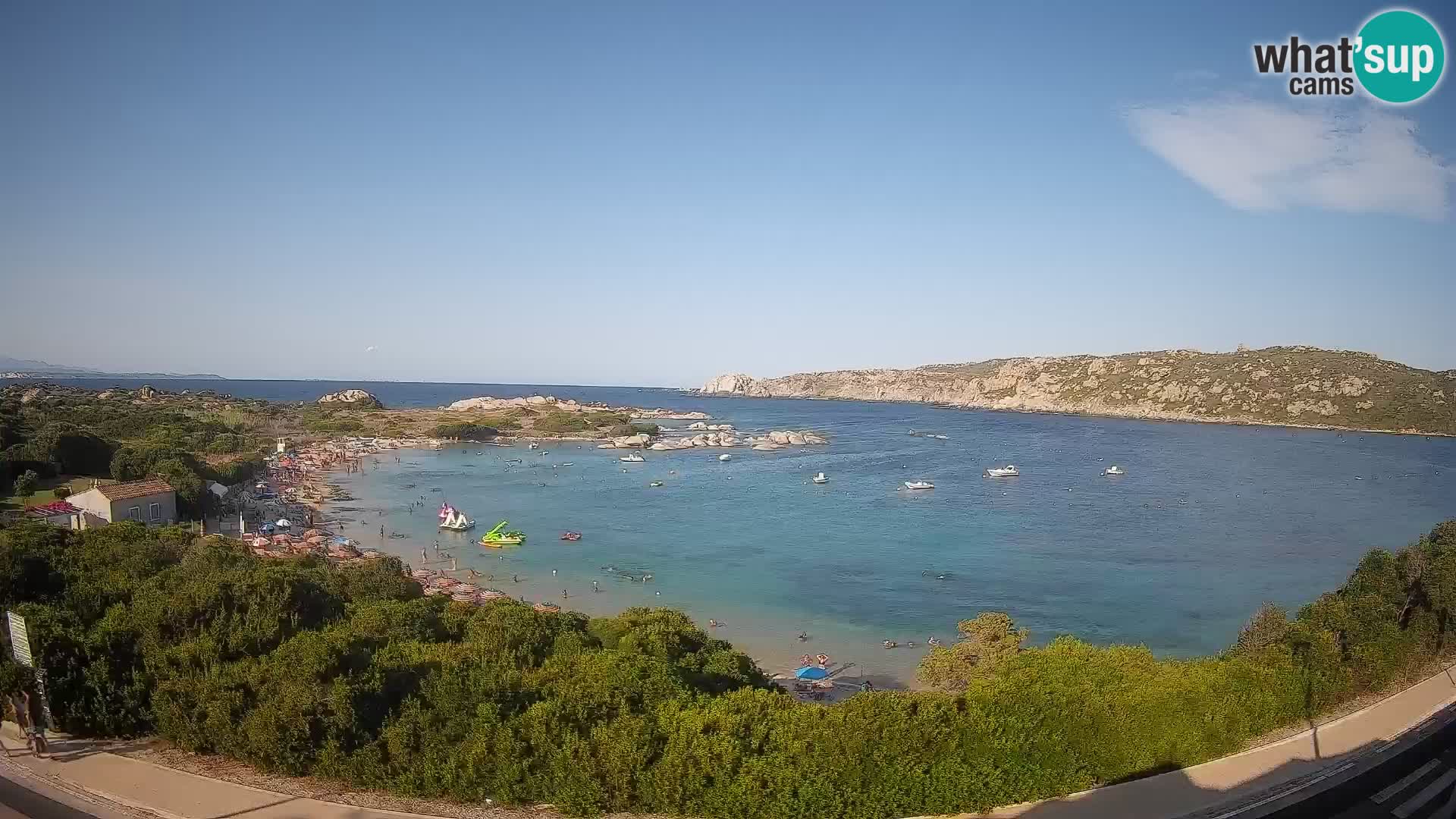 Webcam Rena di Levante – Vue en direct depuis Capo Testa