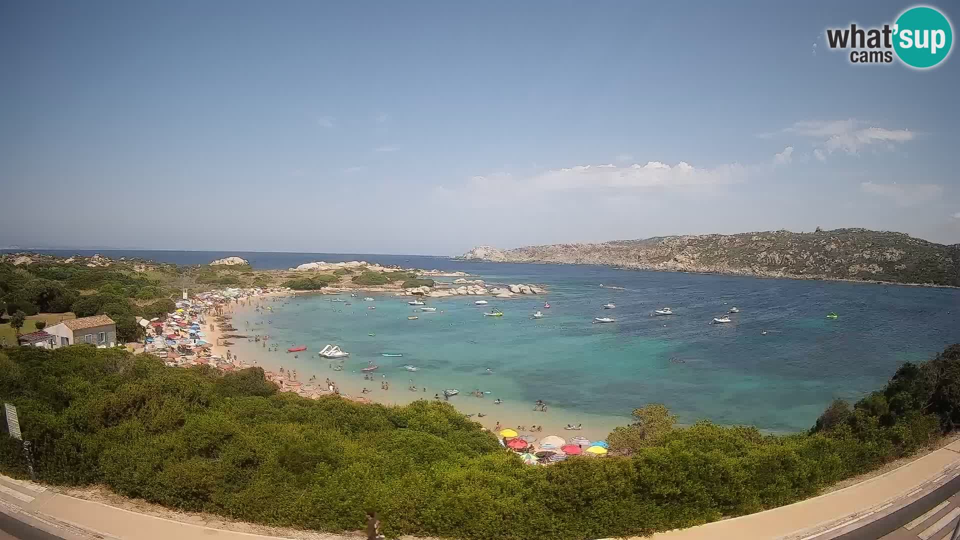 Webcam Rena di Levante – Vue en direct depuis Capo Testa