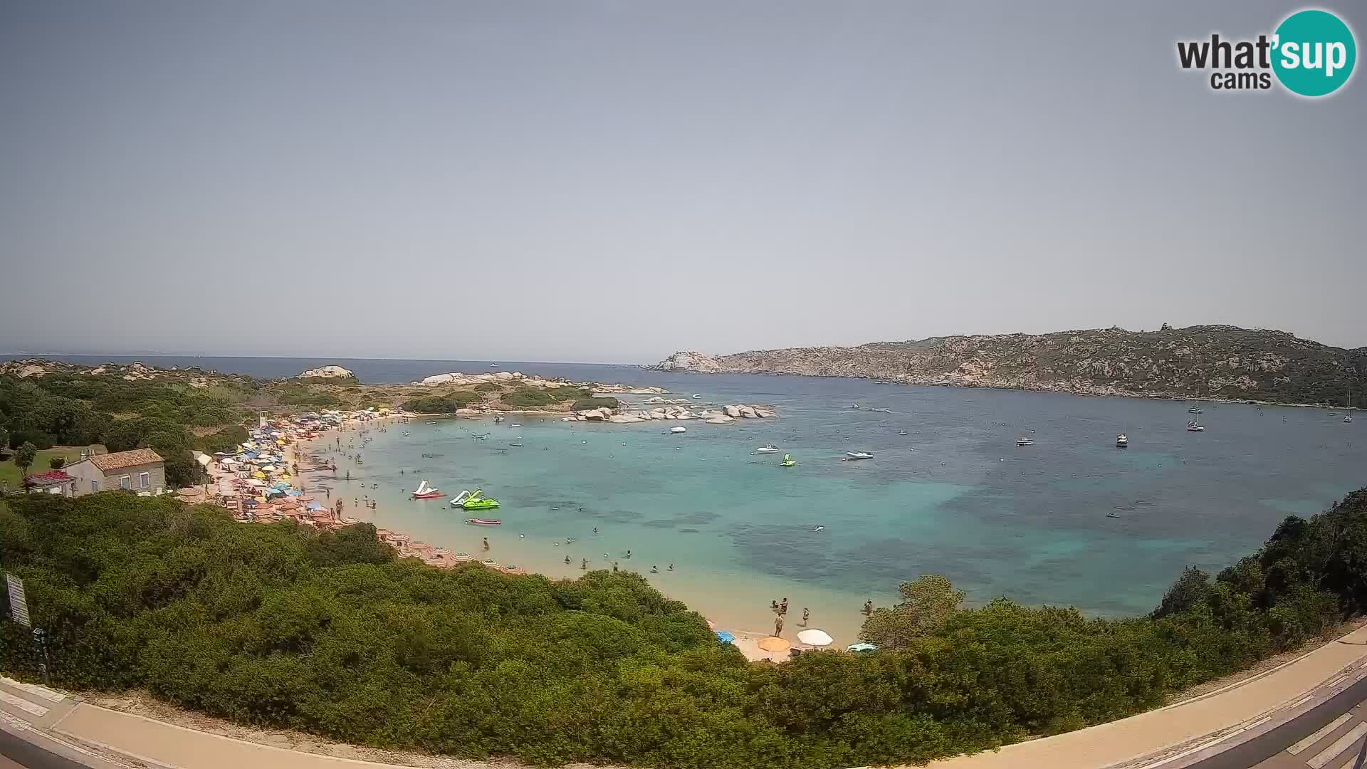 Webcam Rena di Levante – Live View from Capo Testa