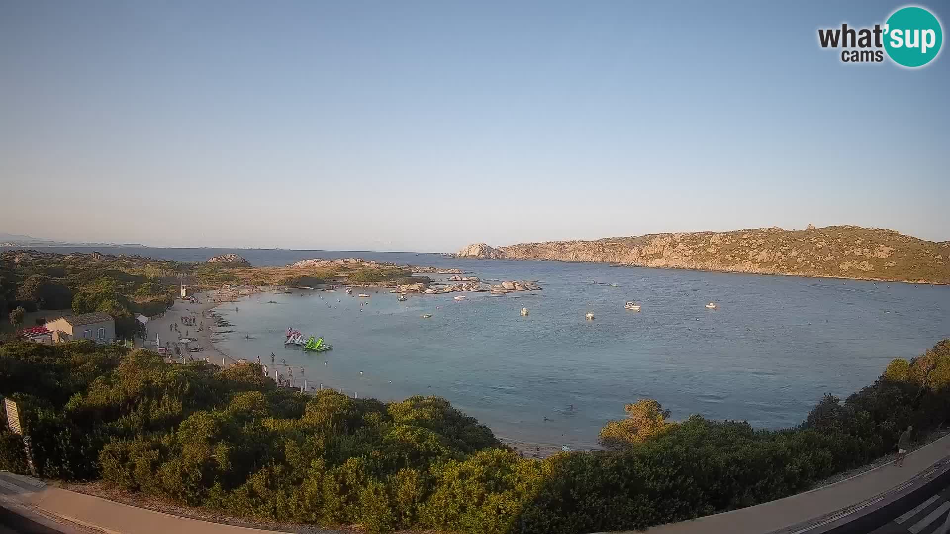 Webcam Rena di Levante – Vue en direct depuis Capo Testa