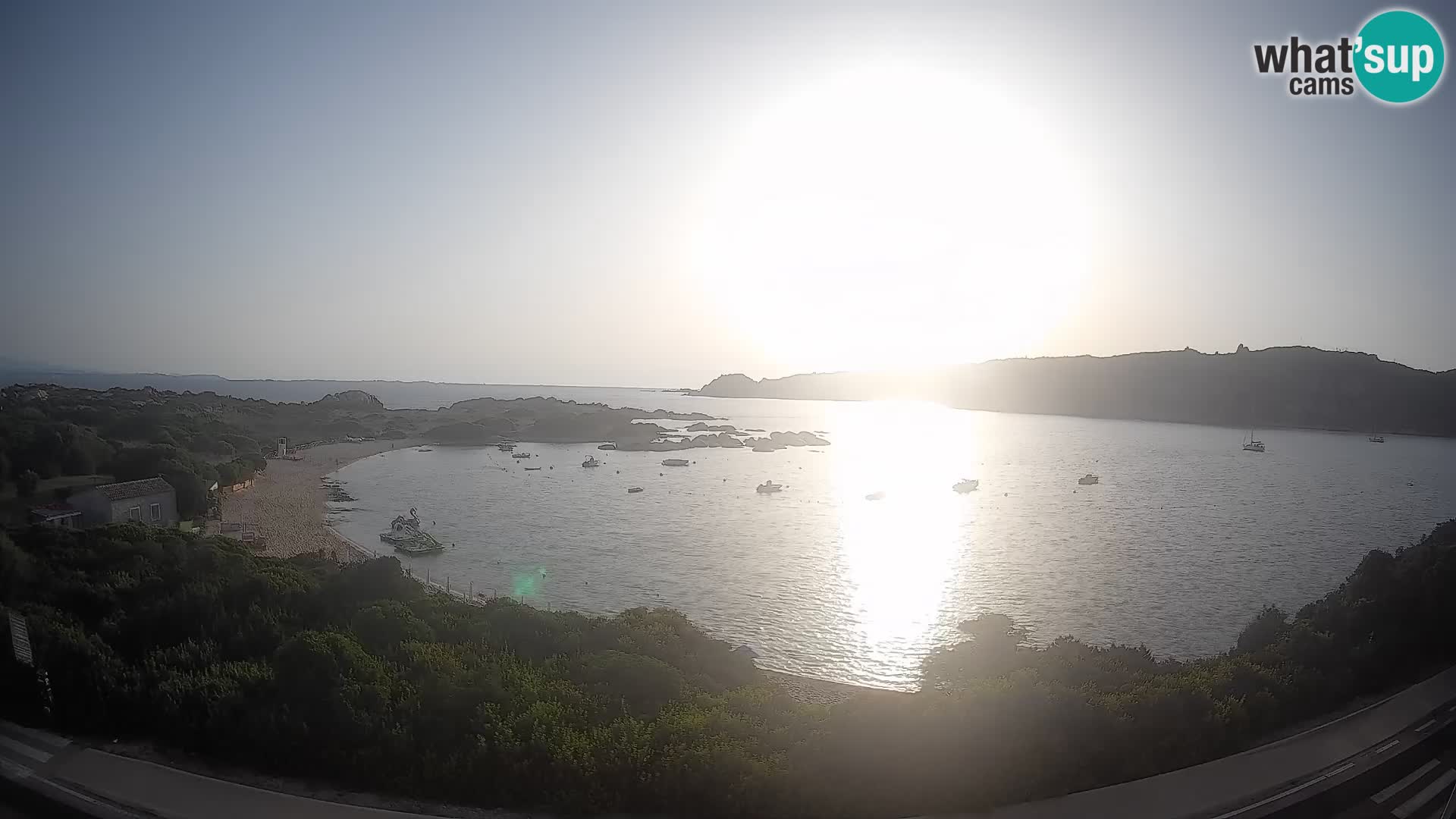 Webcam Rena di Levante – Live View from Capo Testa