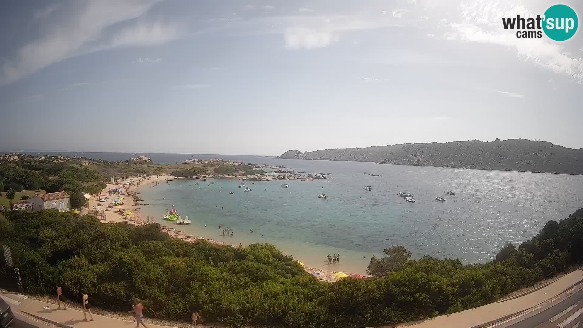 Webcam Rena di Levante – Live View from Capo Testa
