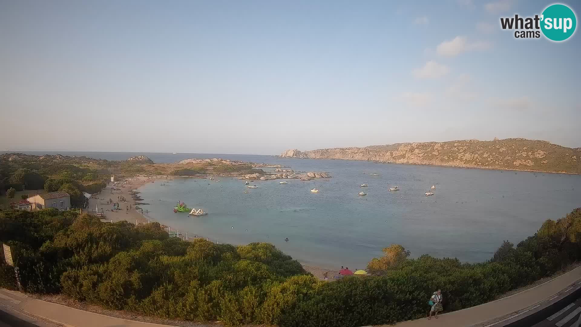 Webcam Rena di Levante – Live View from Capo Testa