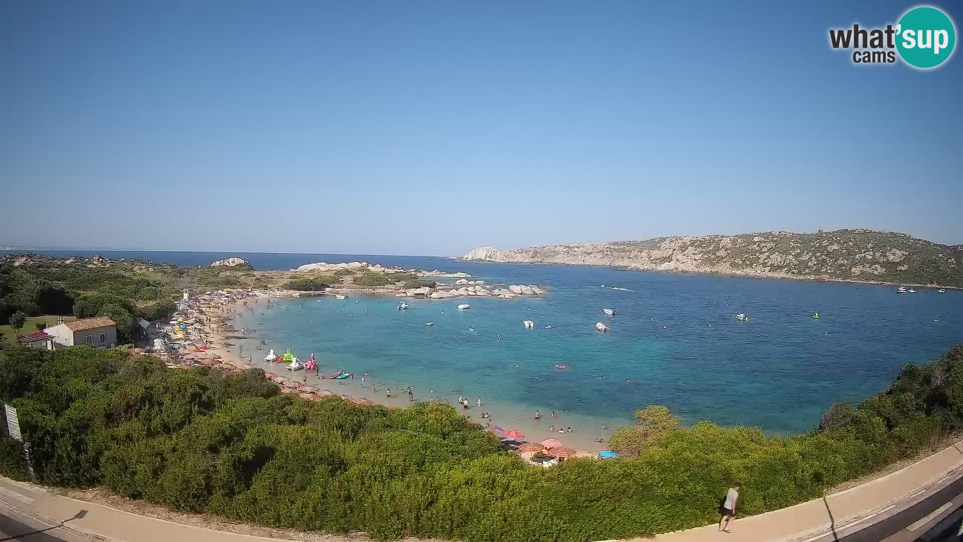 Webcam Rena di Levante – Live View from Capo Testa
