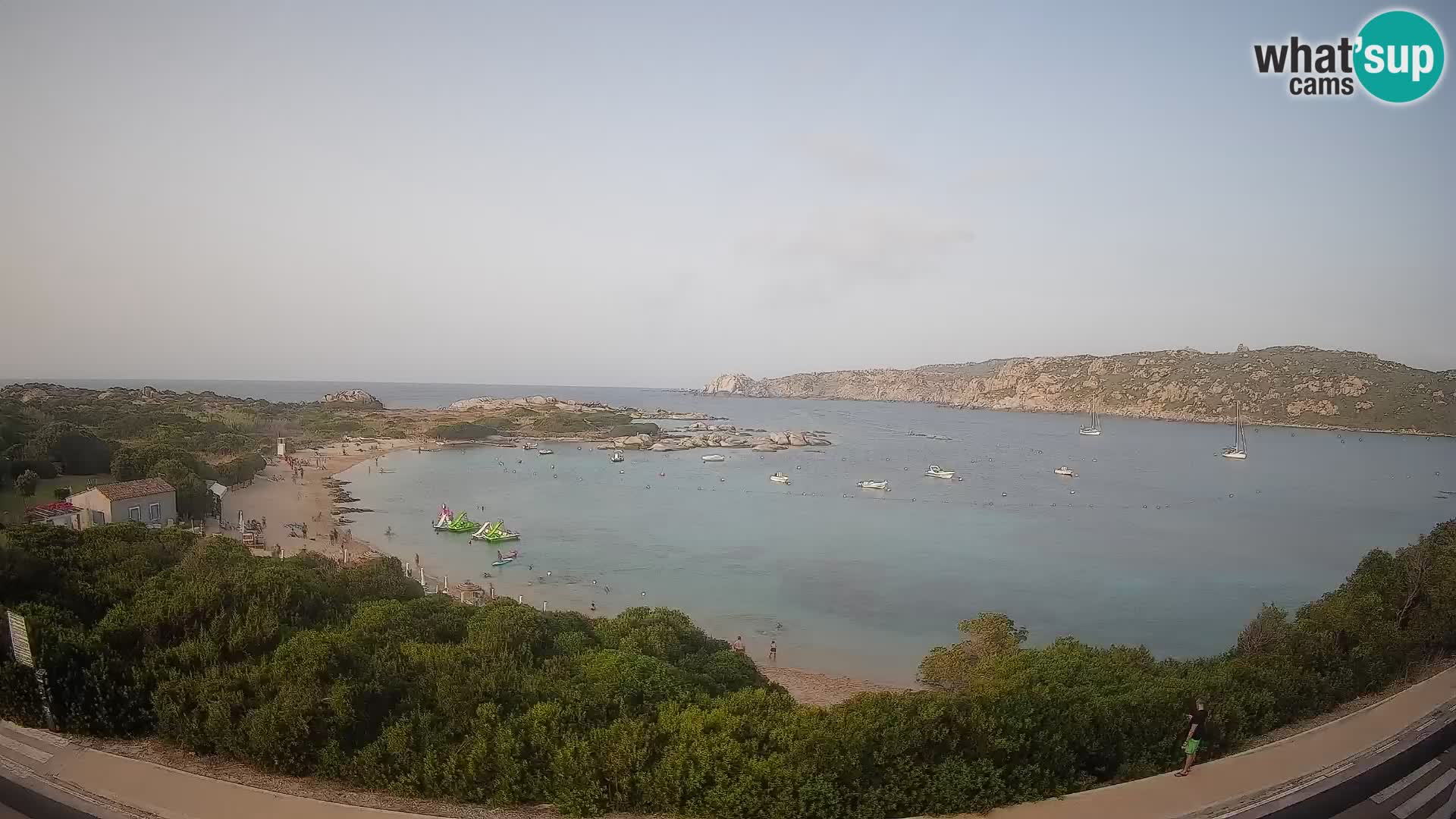 Webcam Rena di Levante – Live View from Capo Testa