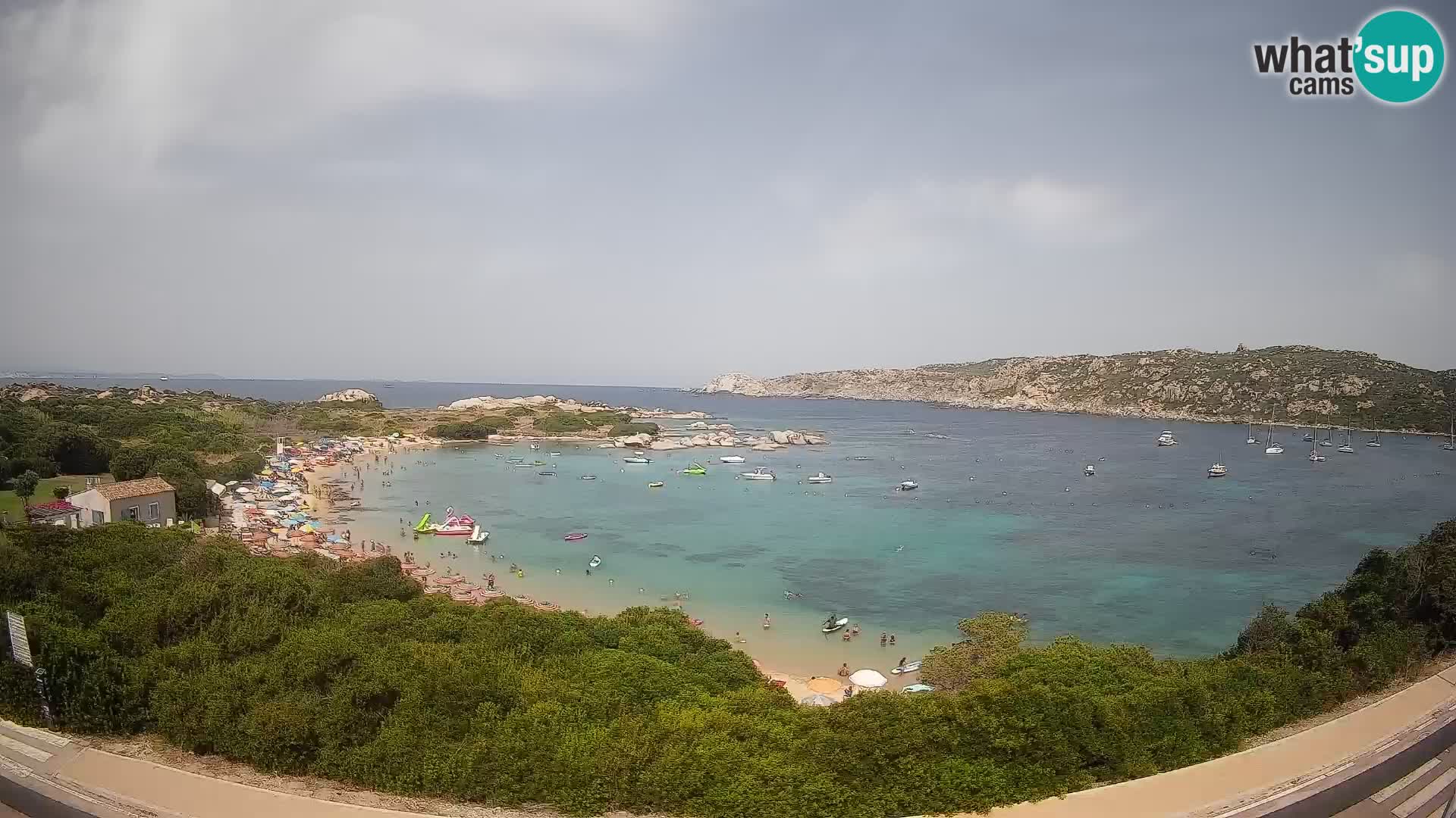 Webcam Rena di Levante – Live View from Capo Testa