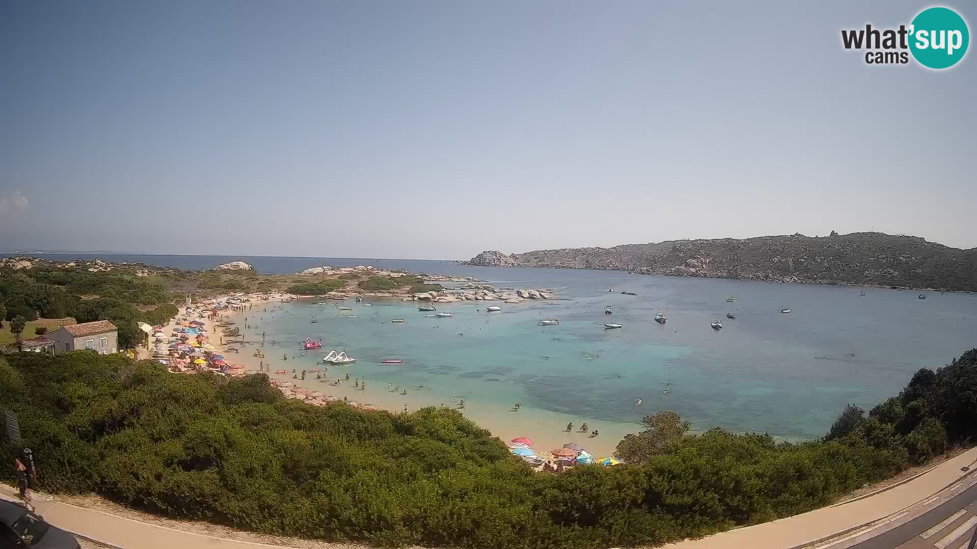 Webcam Rena di Levante – Live View from Capo Testa
