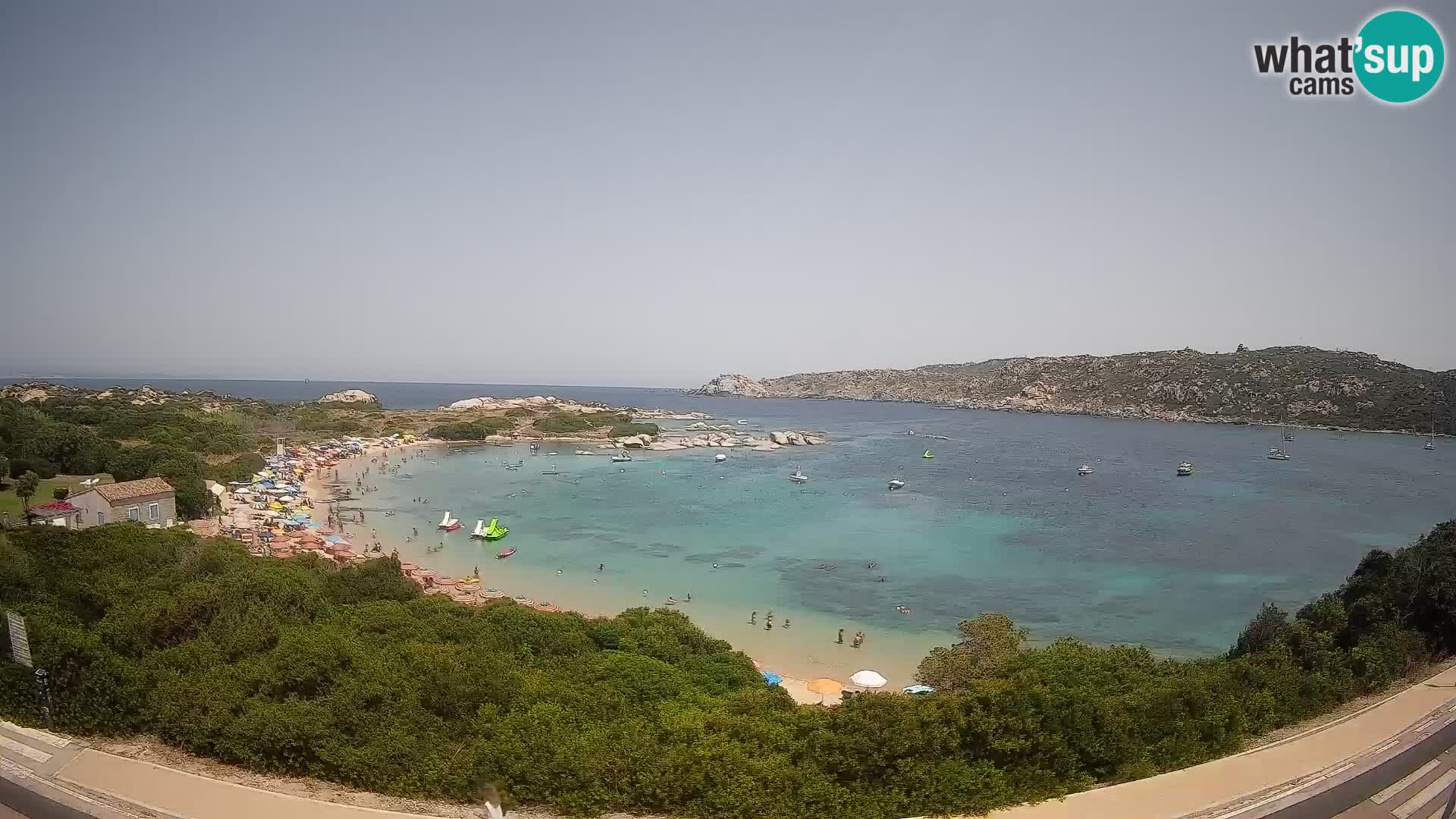 Webcam Rena di Levante – Live View from Capo Testa