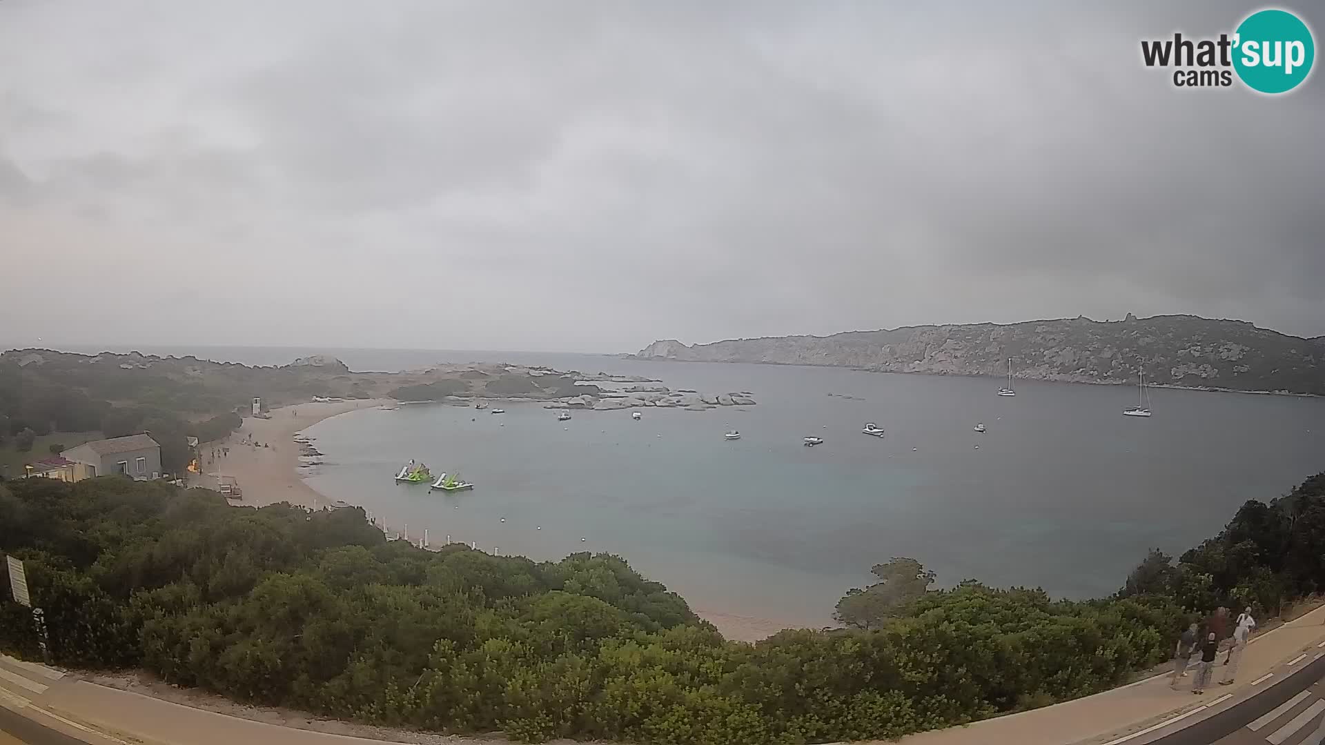 Spletna kamera Rena di Levante – Pogled v živo na Capo Testa