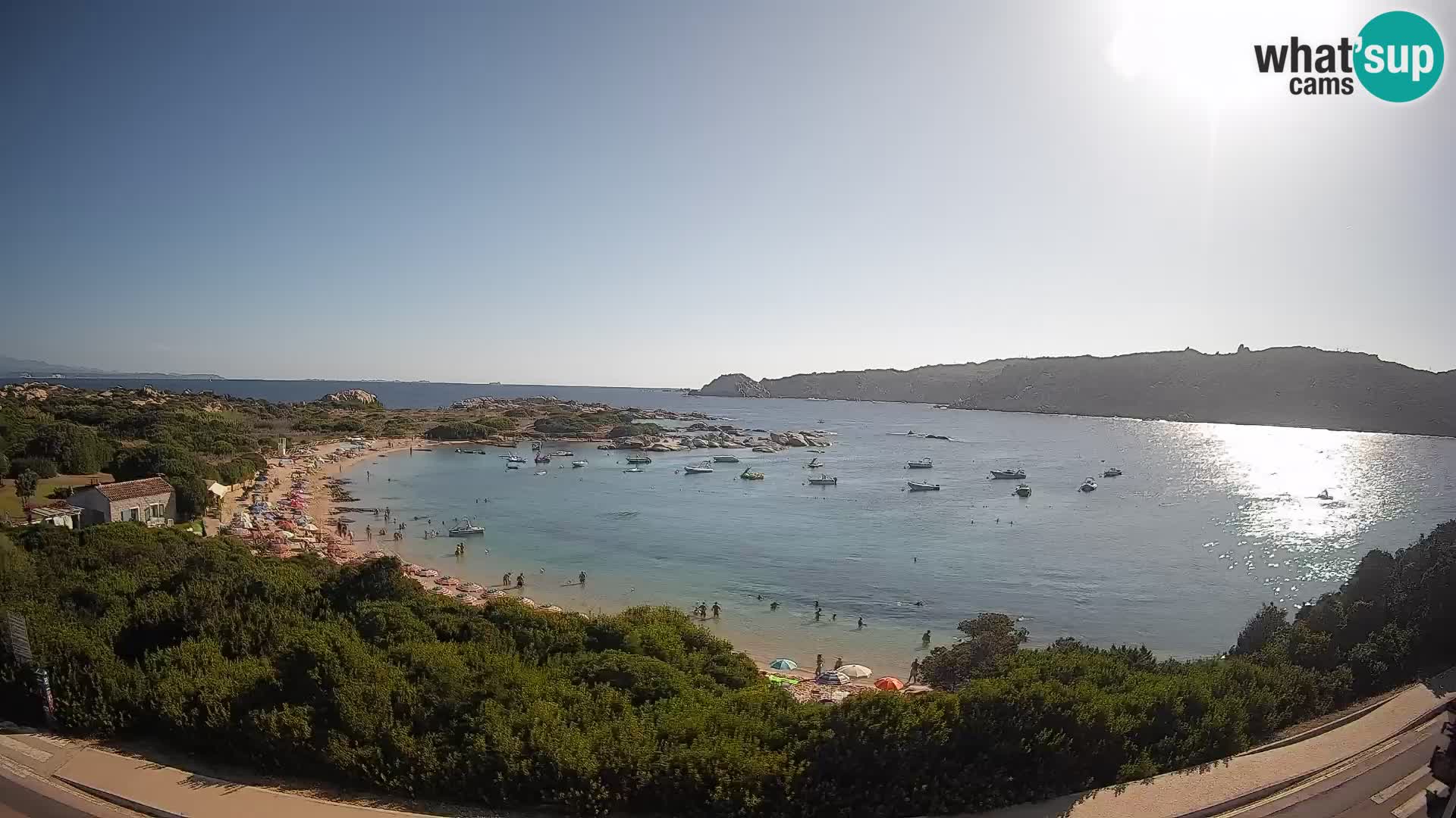 Webcam Rena di Levante – Live View from Capo Testa