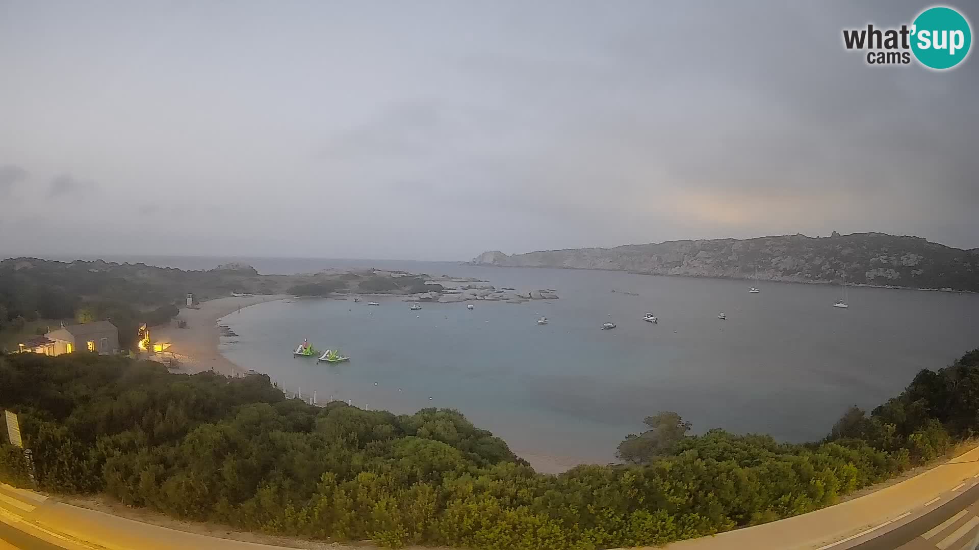 Webcam Rena di Levante – Live View from Capo Testa