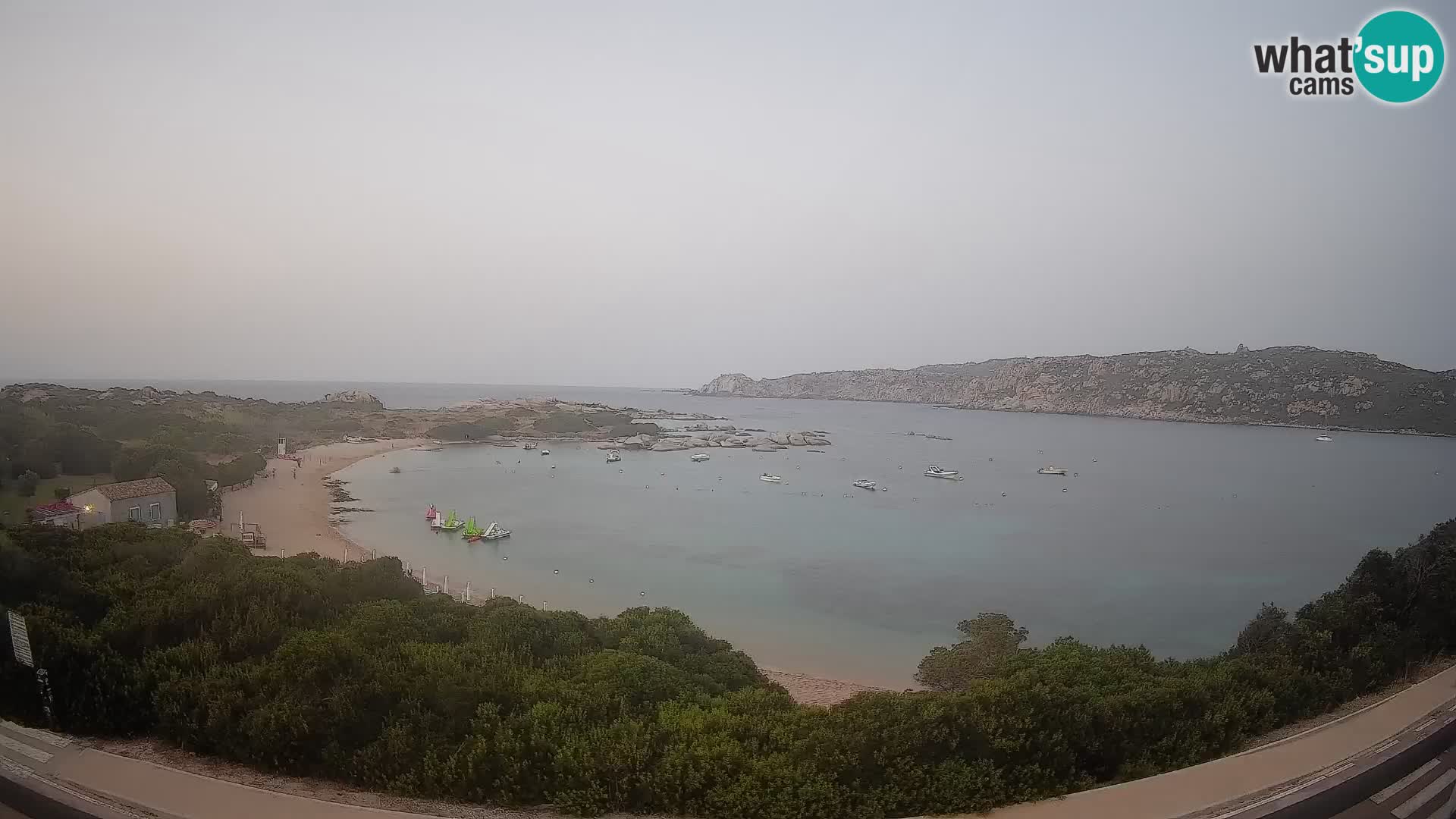 Spletna kamera Rena di Levante – Pogled v živo na Capo Testa