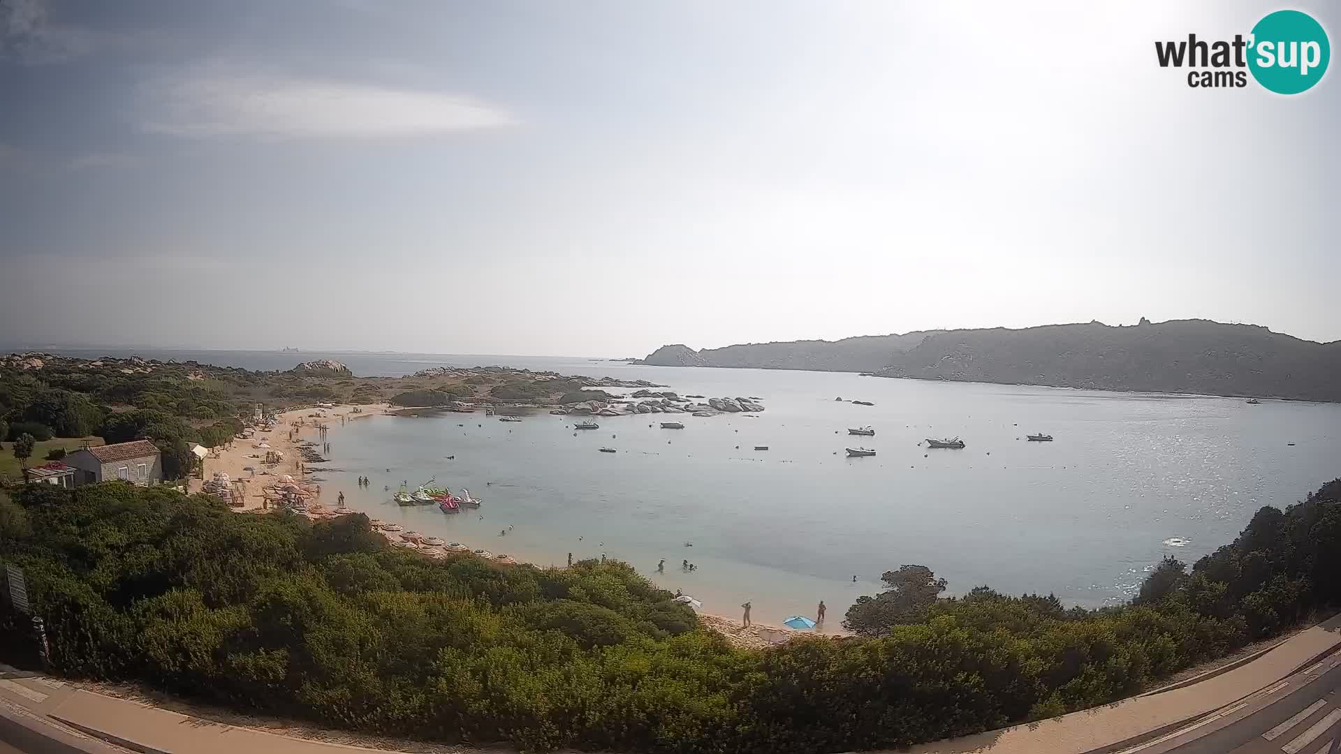 Spletna kamera Rena di Levante – Pogled v živo na Capo Testa