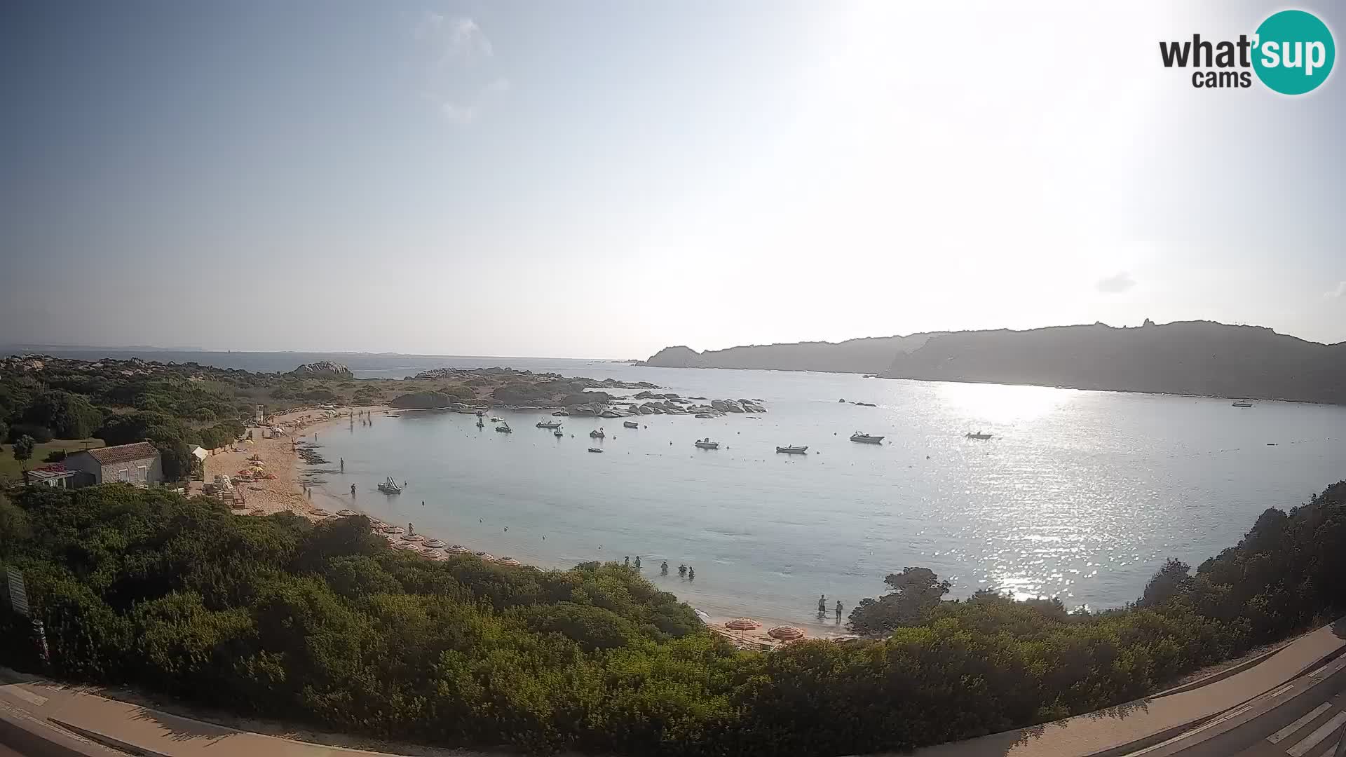 Webcam Rena di Levante – Live View from Capo Testa