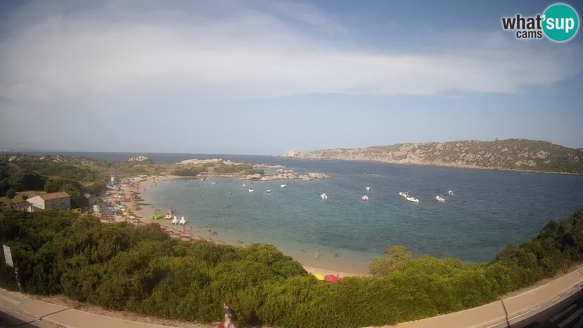 Spletna kamera Rena di Levante – Pogled v živo na Capo Testa