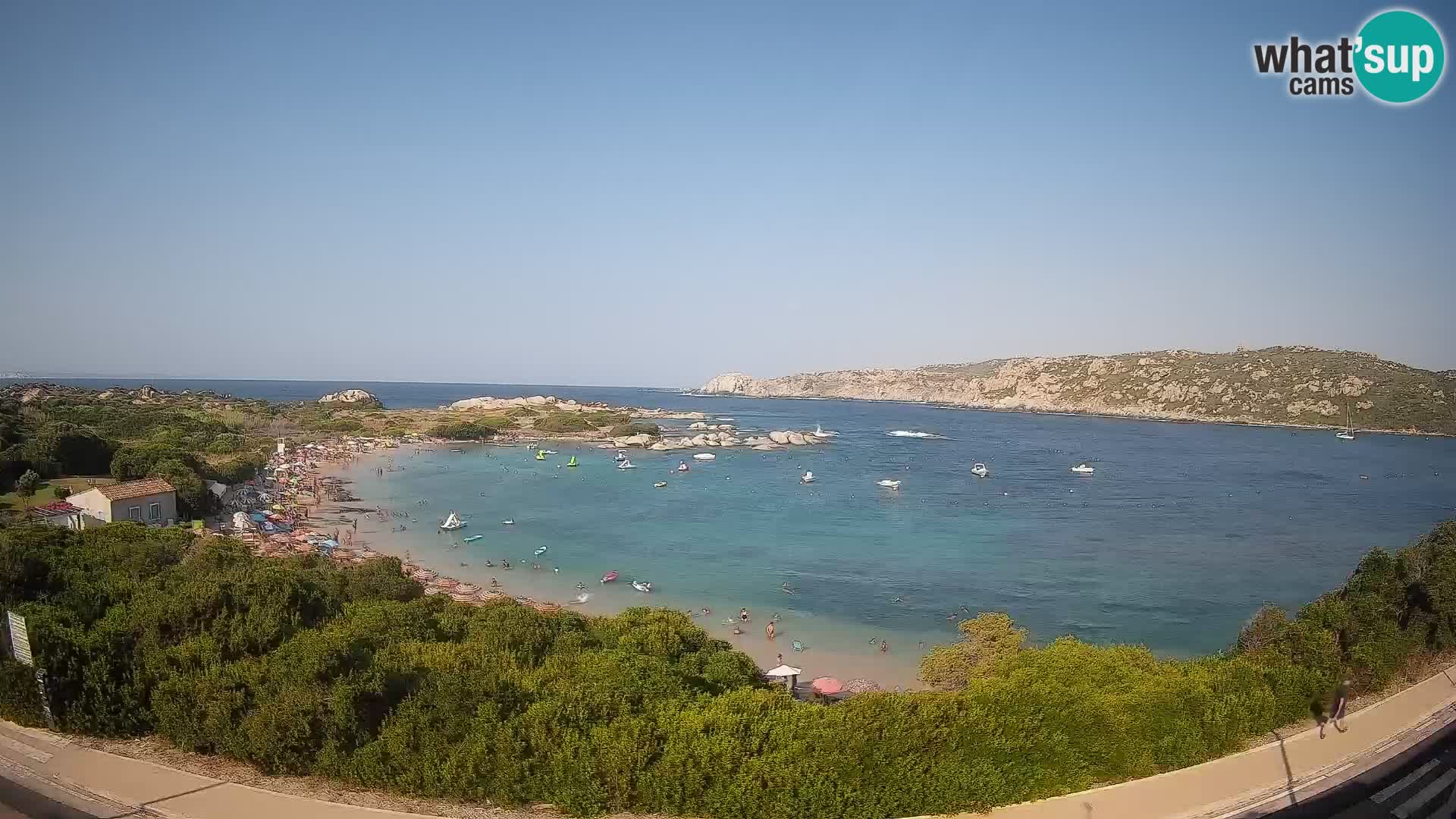 Spletna kamera Rena di Levante – Pogled v živo na Capo Testa