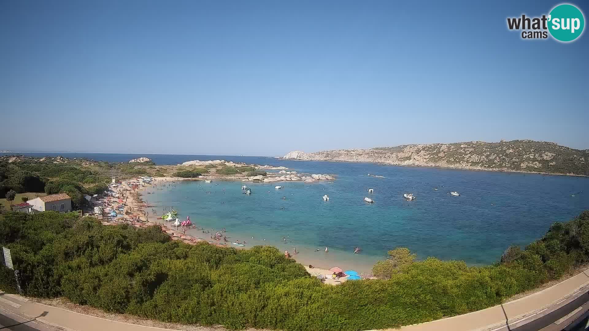 Webcam Rena di Levante – Vista en directo desde Capo Testa
